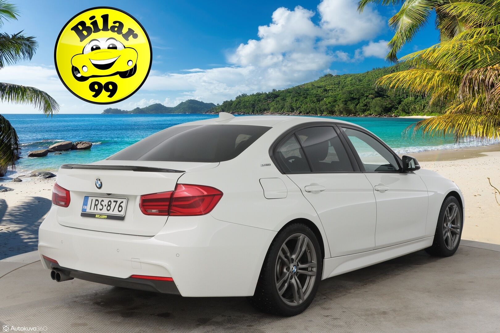 BMW 330 2018 F30 Sedan 330e A Business M Sport - Punaiset sporttinahat / HUD / P-kamera / Muistipenkki / LED-valot / Navi 