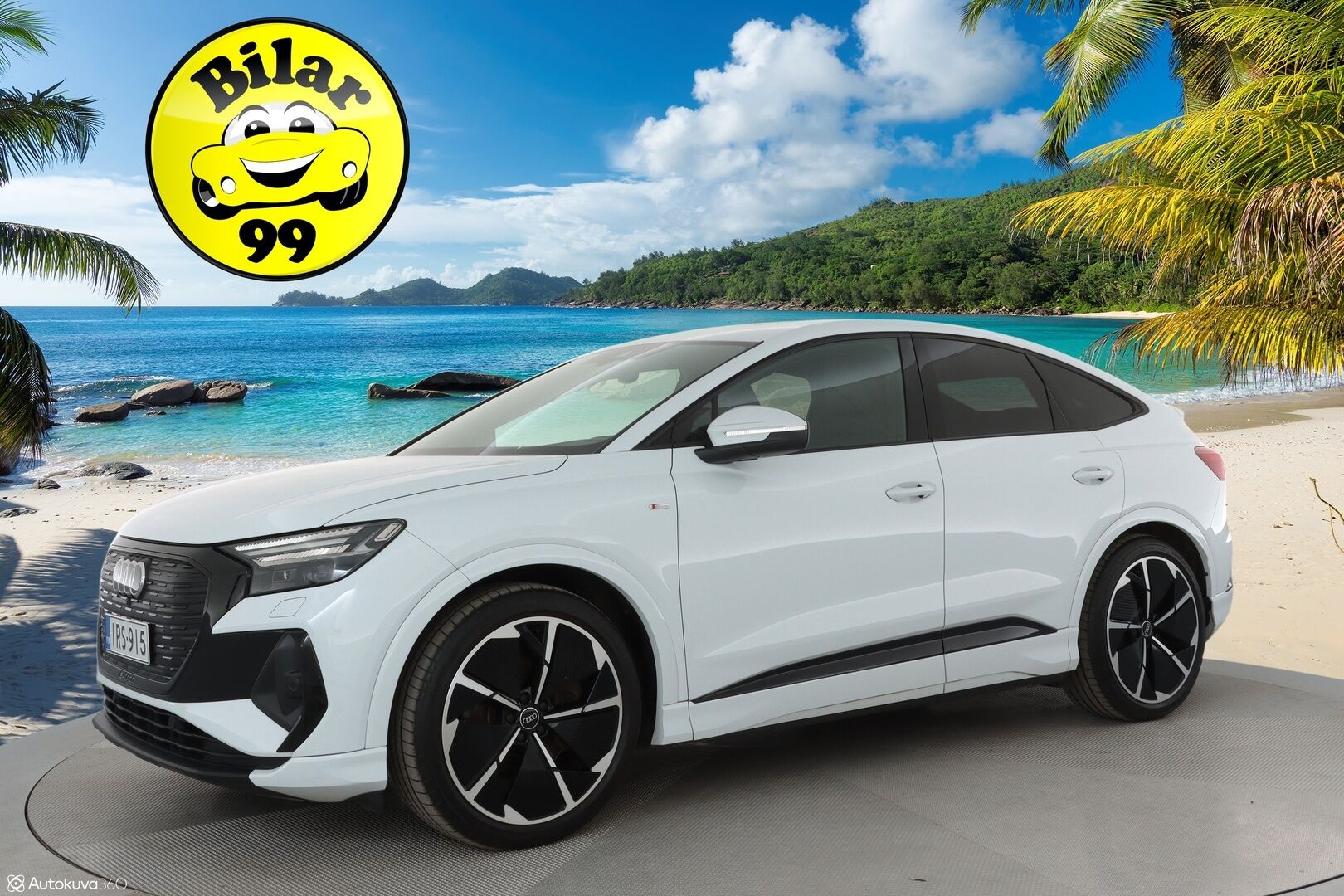 AUDI Q4 E-TRON 2022 50 e-tron quattro Sportback S Line - 3,99 % KORKOTARJOUS TÄHÄN AUTOON - Adapt.Vakkari / Sonos Audio / Matrix LED / HUD / Vetokoukku / Peruutuskamera / Nahka-Alcantara / Panoraama / Supervarusteet!