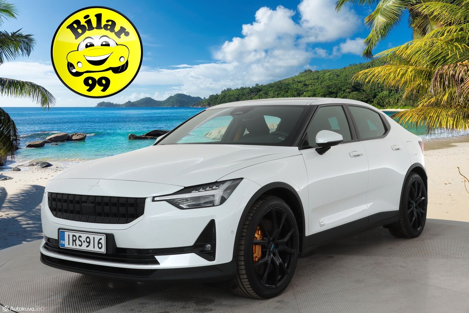 POLESTAR 2 2022 L-Range Dual M. **Lasikatto / 360° Kamera / Lämpöpumppu / Koukku / Adapt.Vakkari / Pixel-LED / Sporttipenkki Muistilla** - 3,99 % KORKOTARJOUS TÄHÄN AUTOON - Harman/Kardon / Kaistavahti / Google Maps /KeylessGO
