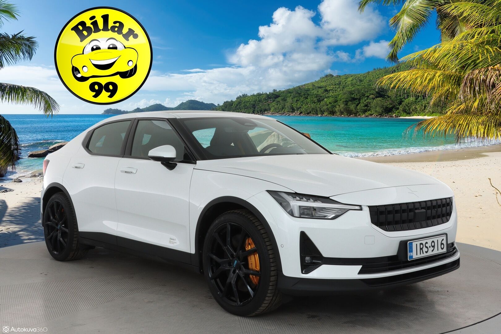 POLESTAR 2 2022 L-Range Dual M. **Lasikatto / 360° Kamera / Lämpöpumppu / Koukku / Adapt.Vakkari / Pixel-LED / Sporttipenkki Muistilla** - 3,99 % KORKOTARJOUS TÄHÄN AUTOON - Harman/Kardon / Kaistavahti / Google Maps /KeylessGO
