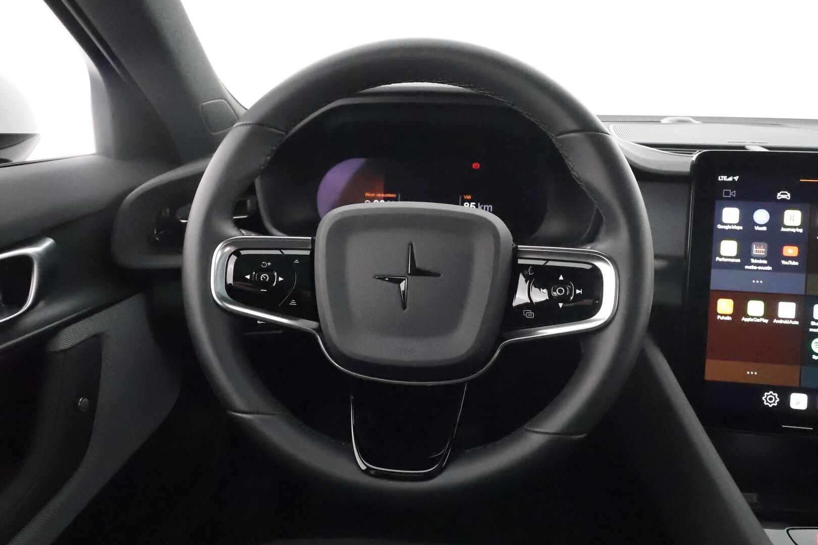 POLESTAR 2 2022 L-Range Dual M. **Lasikatto / 360° Kamera / Lämpöpumppu / Koukku / Adapt.Vakkari / Pixel-LED / Sporttipenkki Muistilla** - 3,99 % KORKOTARJOUS TÄHÄN AUTOON - Harman/Kardon / Kaistavahti / Google Maps /KeylessGO