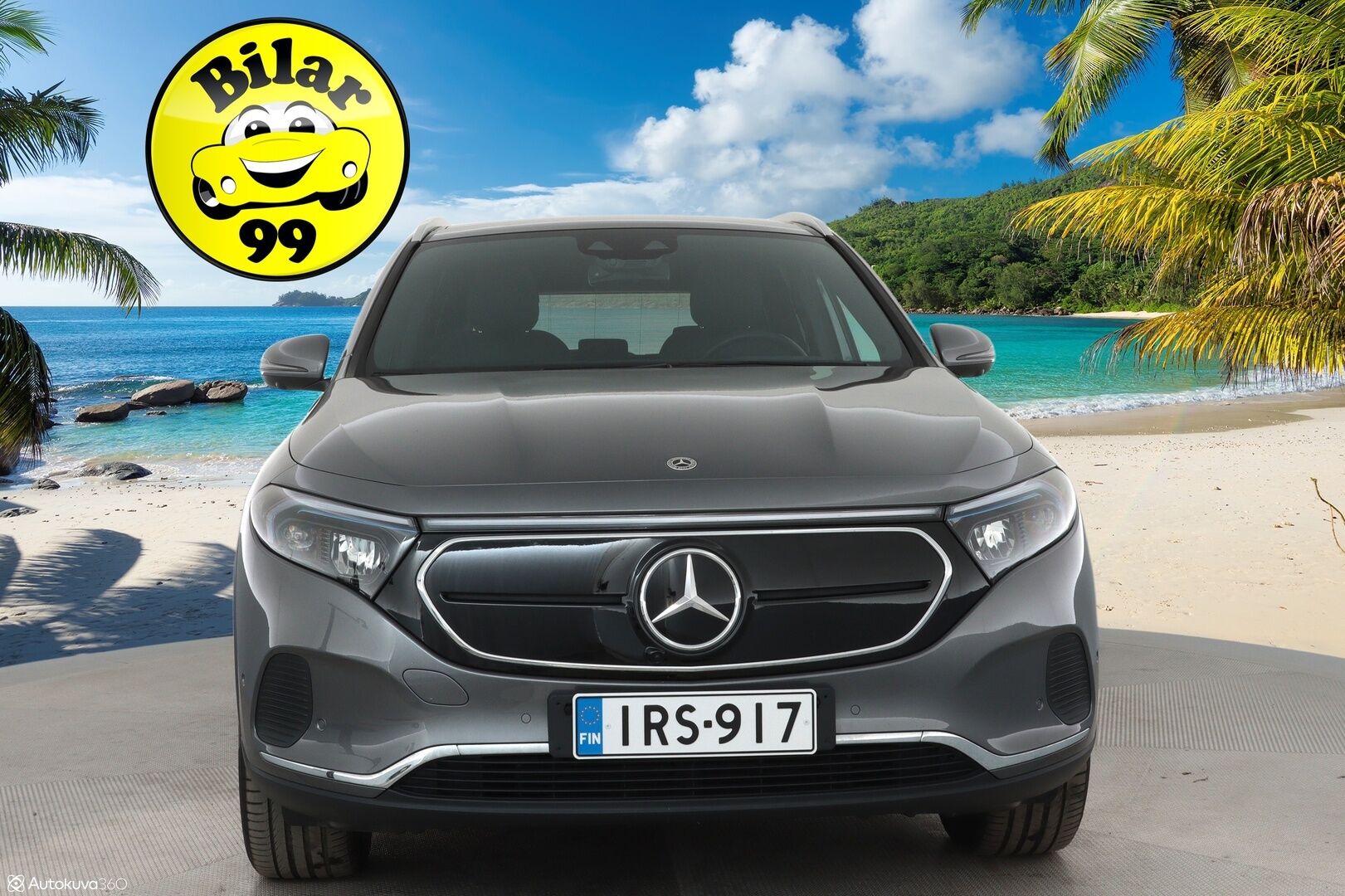 MERCEDES-BENZ EQA 2022 300 4MATIC **HUD / Koukku / 360° Kamera / Panorama / Widescreen / Adapt.Vakkari / LED-High Performance / Muistipenkki / Navi ** - 3,99 % KORKOTARJOUS TÄHÄN AUTOON - Distronic / Kaistavahti / KeylessGO / Erittäin siisti!
