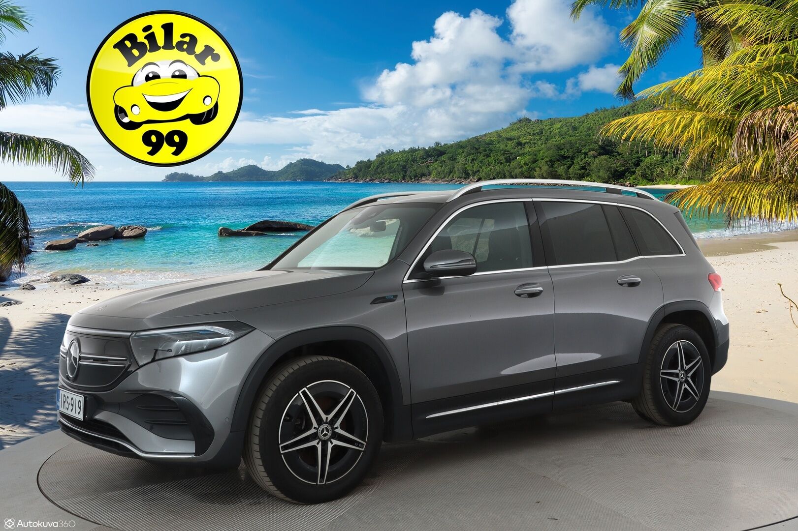 MERCEDES-BENZ EQB 2022 300 4Matic AMG **Distronic+ / 'Panorama / Widescreen / Muistipenkki / P.kamera / Keyless / Apple&Android / 2x vanteet** - 3,99 % KORKOTARJOUS TÄHÄN AUTOON - 