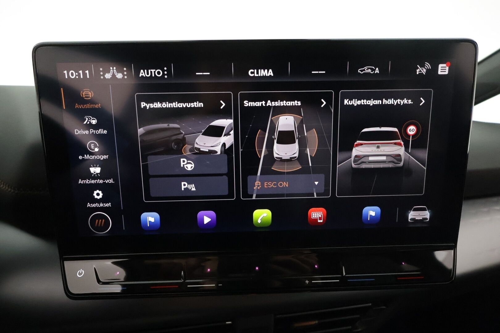 CUPRA BORN 2024 150kW 62kWh ** Adapt.vakkari / Hierovat sportti penkit / Lämpöpumppu / 360 kamera / Apple&Android / HUD / Nahka-alcantara verhoilu / Akku kuntotarkastettu - 3,99 % KORKOTARJOUS TÄHÄN AUTOON - 