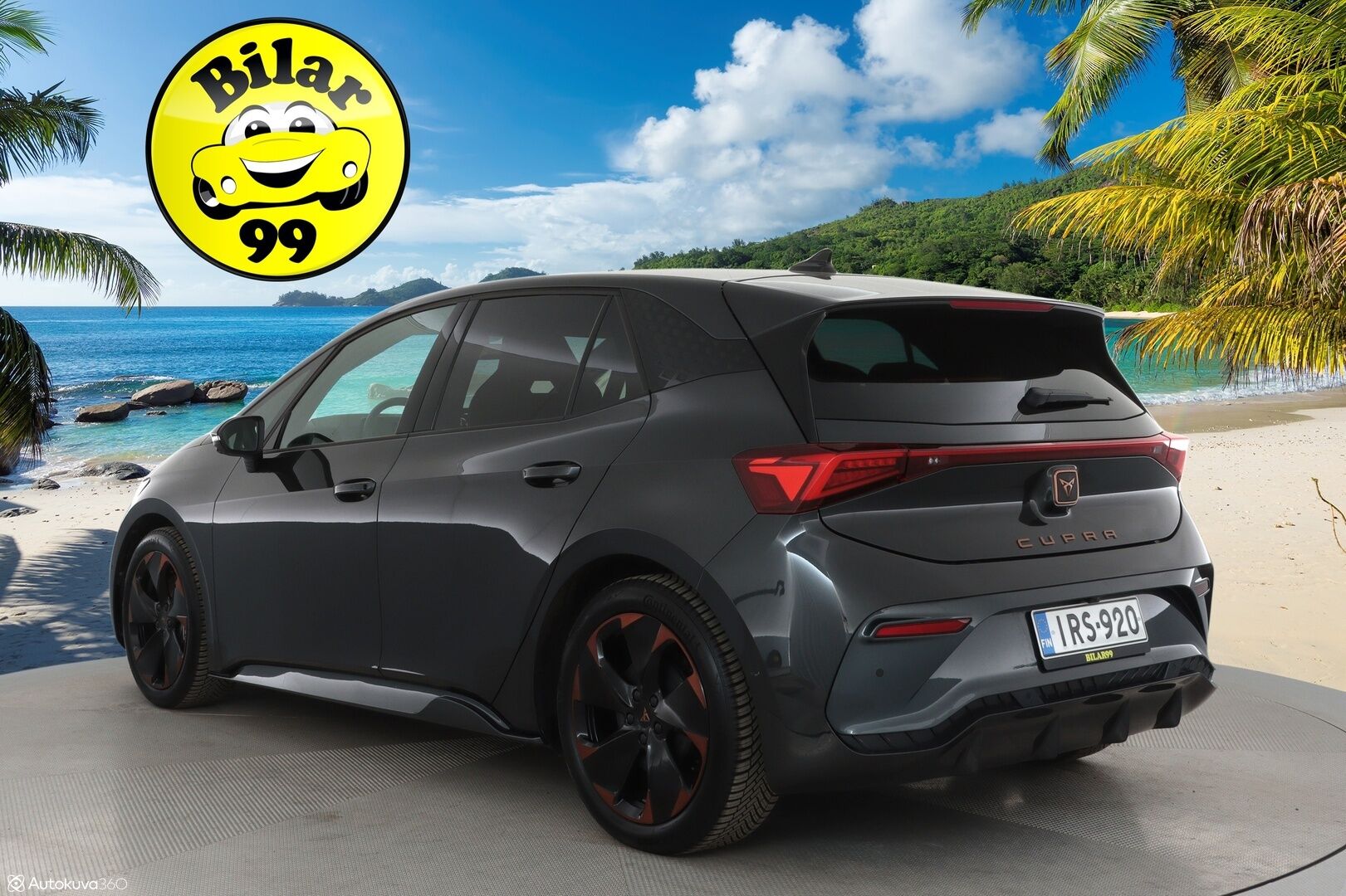 CUPRA BORN 2024 150kW 62kWh ** Adapt.vakkari / Hierovat sportti penkit / Lämpöpumppu / 360 kamera / Apple&Android / HUD / Nahka-alcantara verhoilu / Akku kuntotarkastettu - 3,99 % KORKOTARJOUS TÄHÄN AUTOON - 