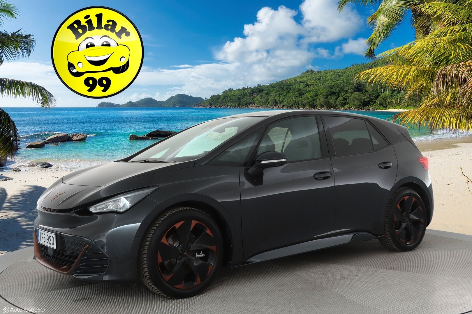 CUPRA BORN 2024 150kW 62kWh ** Adapt.vakkari / Hierovat sportti penkit / Lämpöpumppu / 360 kamera / Apple&Android / HUD / Nahka-alcantara verhoilu / Akku kuntotarkastettu - 3,99 % KORKOTARJOUS TÄHÄN AUTOON - 