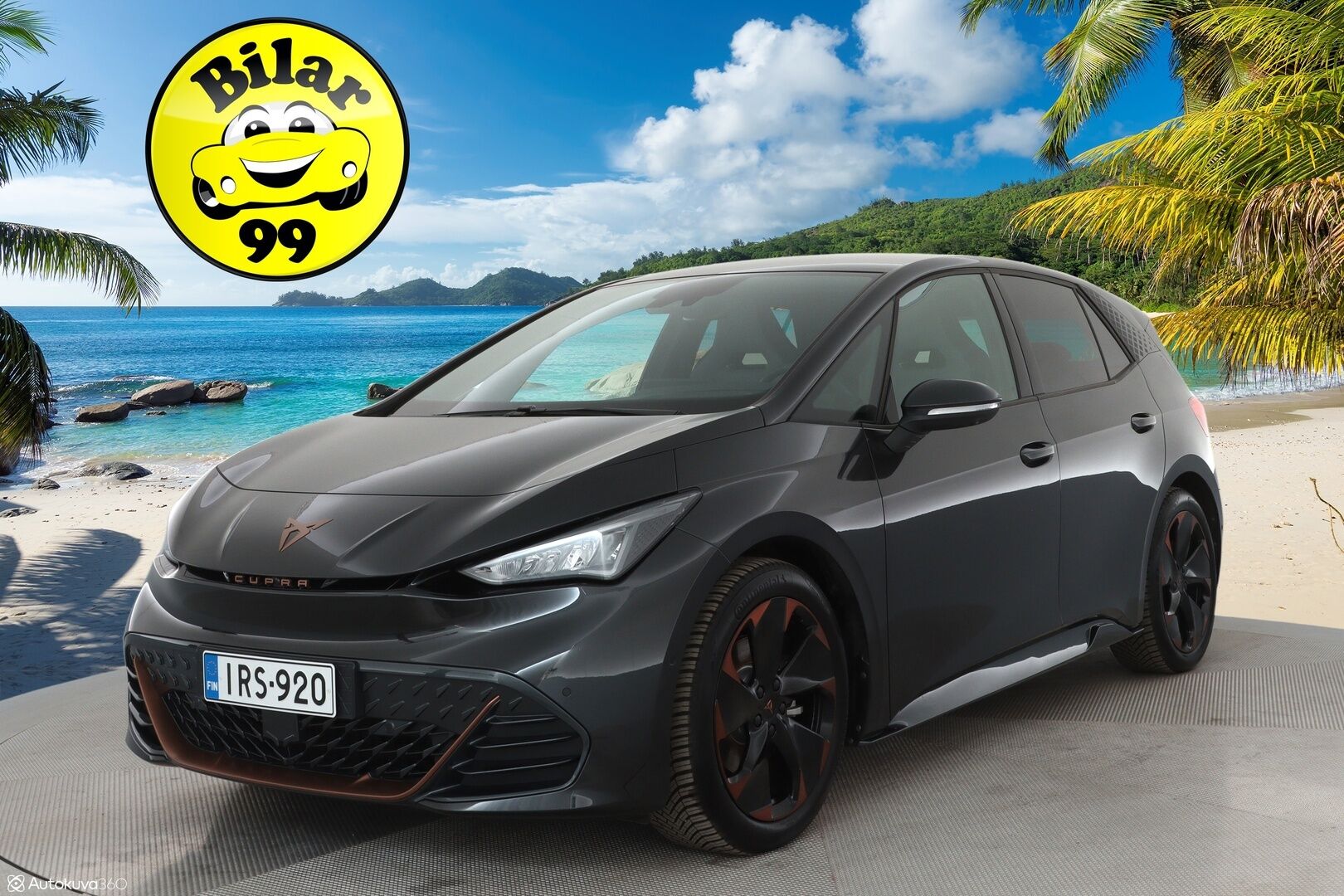 CUPRA BORN 2024 150kW 62kWh ** Adapt.vakkari / Hierovat sportti penkit / Lämpöpumppu / 360 kamera / Apple&Android / HUD / Nahka-alcantara verhoilu / Akku kuntotarkastettu - 3,99 % KORKOTARJOUS TÄHÄN AUTOON - 