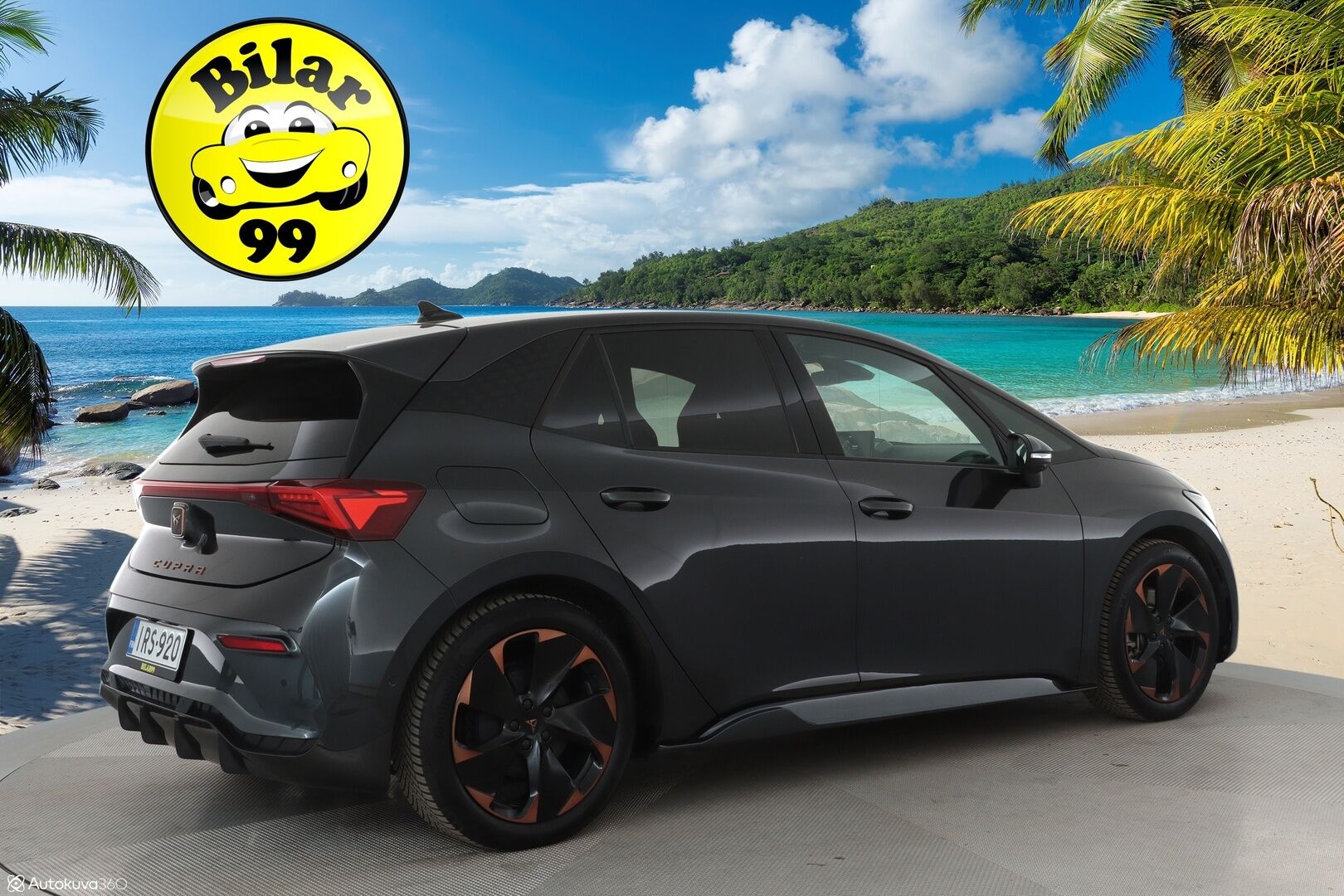 CUPRA BORN 2024 150kW 62kWh ** Adapt.vakkari / Hierovat sportti penkit / Lämpöpumppu / 360 kamera / Apple&Android / HUD / Nahka-alcantara verhoilu / Akku kuntotarkastettu - 3,99 % KORKOTARJOUS TÄHÄN AUTOON - 