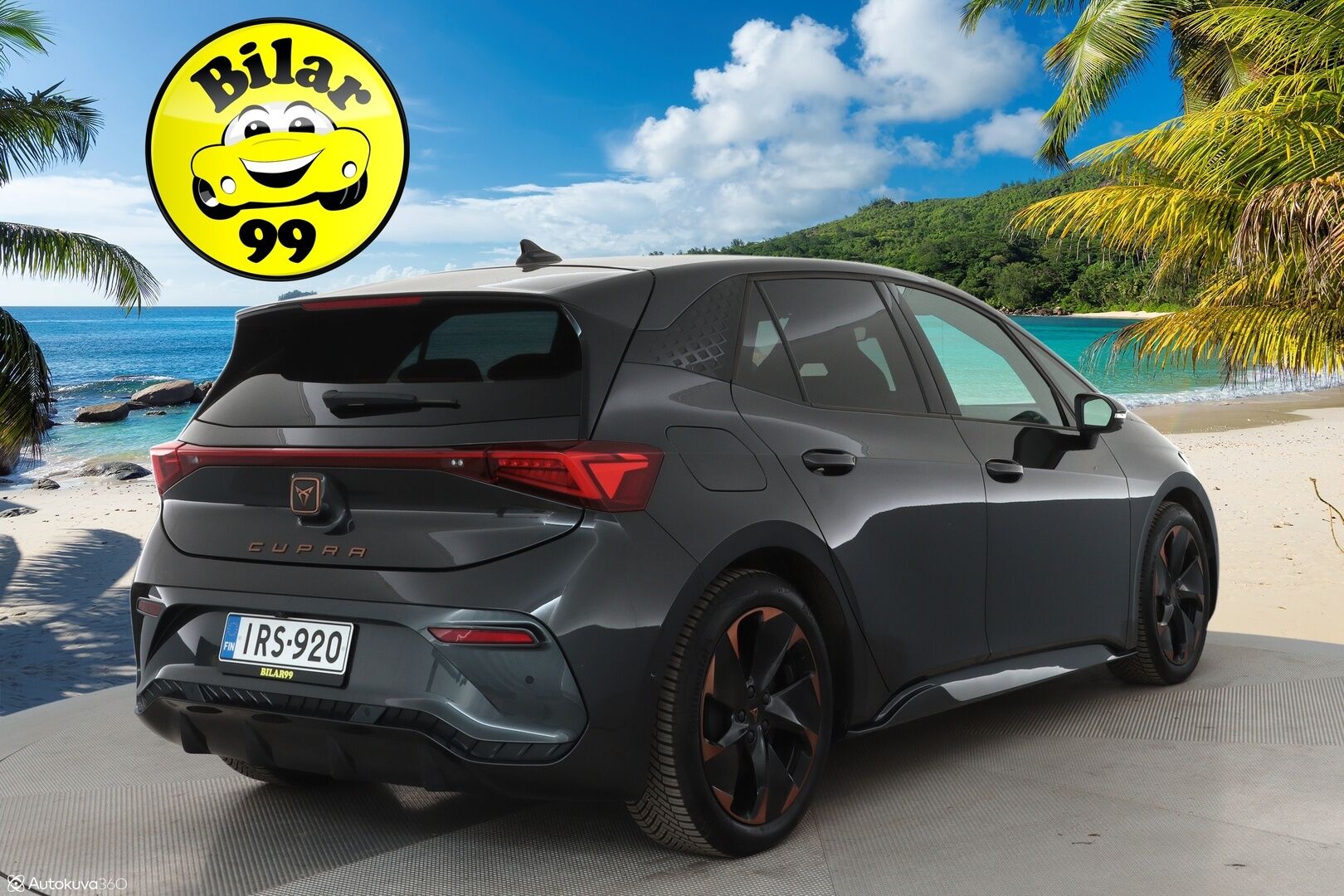 CUPRA BORN 2024 150kW 62kWh ** Adapt.vakkari / Hierovat sportti penkit / Lämpöpumppu / 360 kamera / Apple&Android / HUD / Nahka-alcantara verhoilu / Akku kuntotarkastettu - 3,99 % KORKOTARJOUS TÄHÄN AUTOON - 
