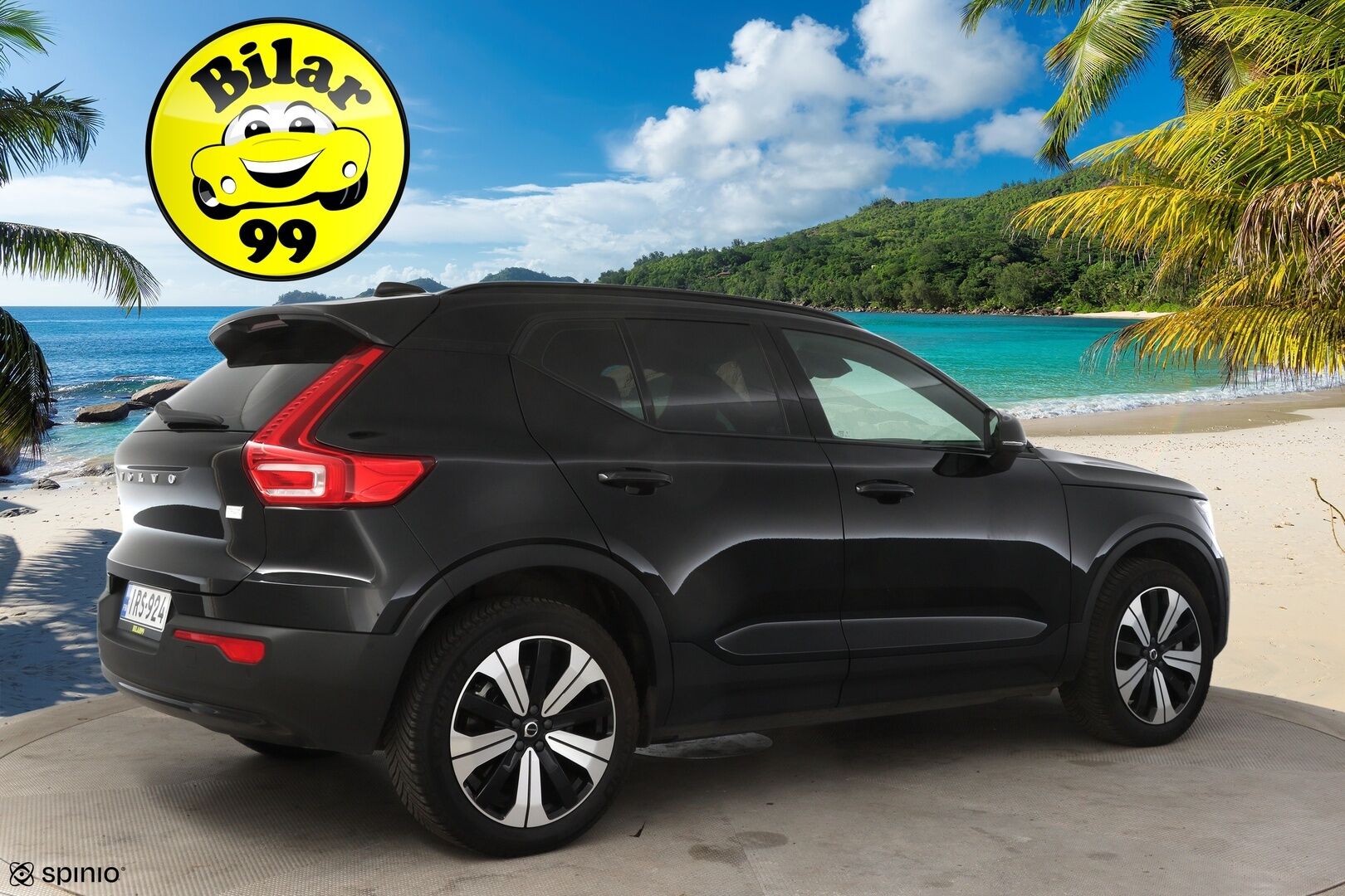 Volvo XC40 2023 Recharge Twin Motor Ultimate **Panorama / 360° Kamera / Adapt.Vakkari / Lämpöpumppu / Sporttipenkki Muistilla** - 3,99 % KORKOTARJOUS TÄHÄN AUTOON - Harman/Kardon / LED-valot / Google Maps / Kaistavahti / Digimittaristo / KeylessGO / Akku kuntotarkastettu / Juuri huollettu!