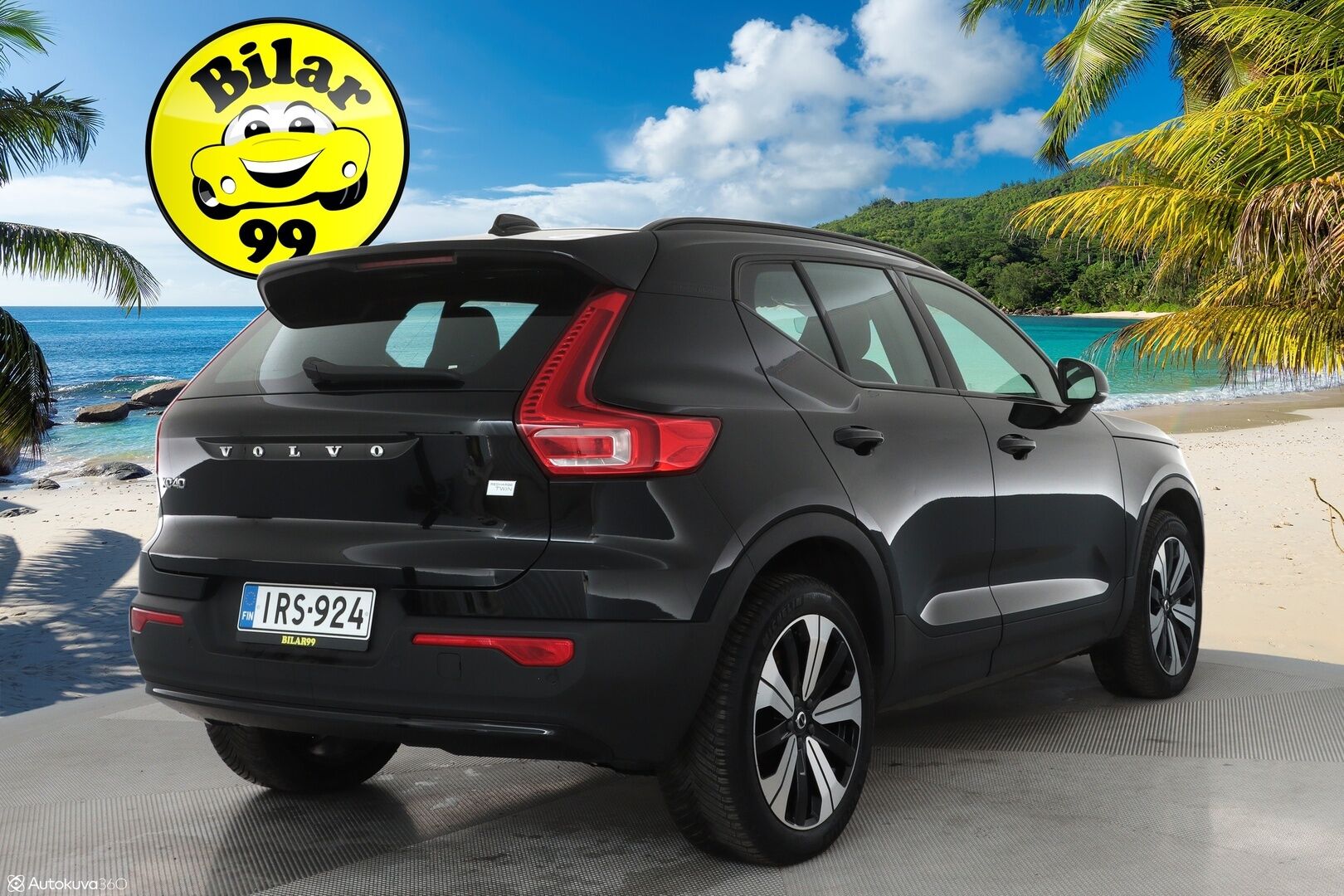 Volvo XC40 2023 Recharge Twin Motor Ultimate **Panorama / 360° Kamera / Adapt.Vakkari / Lämpöpumppu / Sporttipenkki Muistilla** - 3,99 % KORKOTARJOUS TÄHÄN AUTOON - Harman/Kardon / LED-valot / Google Maps / Kaistavahti / Digimittaristo / KeylessGO / Akku kuntotarkastettu / Juuri huollettu!