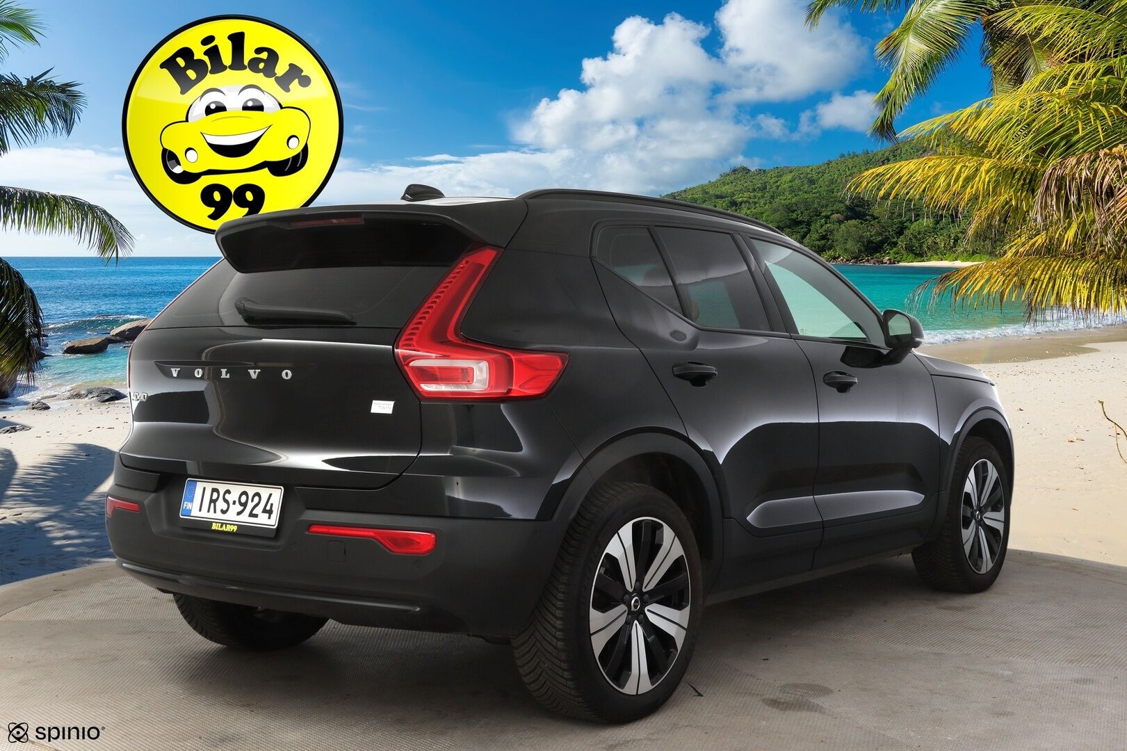 Volvo XC40 2023 Recharge Twin Motor Ultimate **Panorama / 360° Kamera / Adapt.Vakkari / Lämpöpumppu / Sporttipenkki Muistilla** - 3,99 % KORKOTARJOUS TÄHÄN AUTOON - Harman/Kardon / LED-valot / Google Maps / Kaistavahti / Digimittaristo / KeylessGO / Akku kuntotarkastettu / Juuri huollettu!