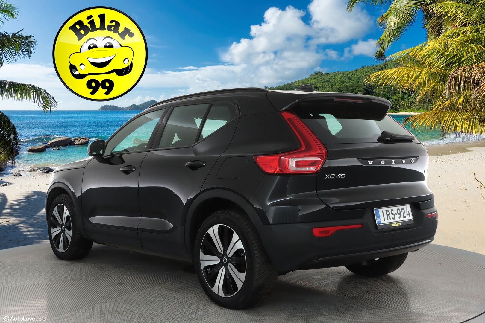 Volvo XC40 2023 Recharge Twin Motor Ultimate **Panorama / 360° Kamera / Adapt.Vakkari / Lämpöpumppu / Sporttipenkki Muistilla** - 3,99 % KORKOTARJOUS TÄHÄN AUTOON - Harman/Kardon / LED-valot / Google Maps / Kaistavahti / Digimittaristo / KeylessGO / Akku kuntotarkastettu / Juuri huollettu!