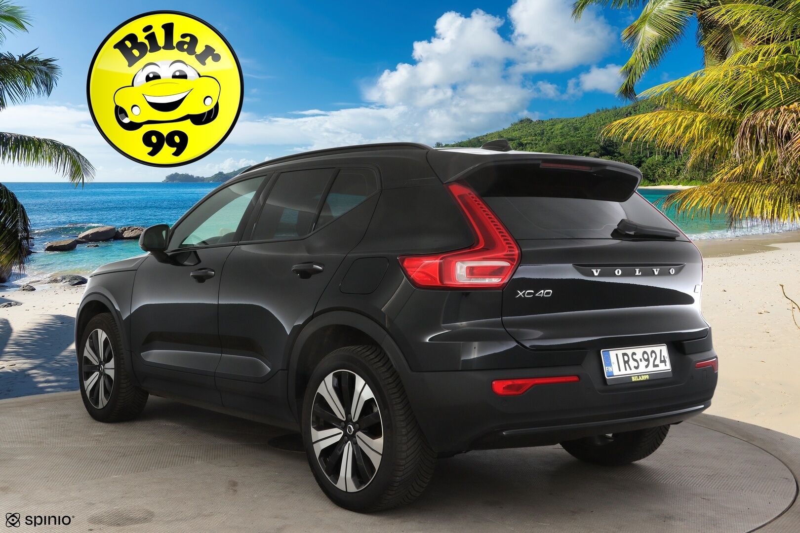 Volvo XC40 2023 Recharge Twin Motor Ultimate **Panorama / 360° Kamera / Adapt.Vakkari / Lämpöpumppu / Sporttipenkki Muistilla** - 3,99 % KORKOTARJOUS TÄHÄN AUTOON - Harman/Kardon / LED-valot / Google Maps / Kaistavahti / Digimittaristo / KeylessGO / Akku kuntotarkastettu / Juuri huollettu!