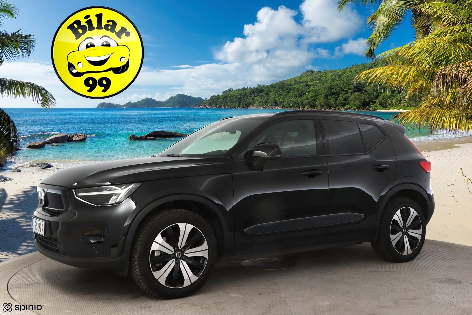 Volvo XC40 2023 Recharge Twin Motor Ultimate **Panorama / 360° Kamera / Adapt.Vakkari / Lämpöpumppu / Sporttipenkki Muistilla** - 3,99 % KORKOTARJOUS TÄHÄN AUTOON - Harman/Kardon / LED-valot / Google Maps / Kaistavahti / Digimittaristo / KeylessGO / Akku kuntotarkastettu / Juuri huollettu!