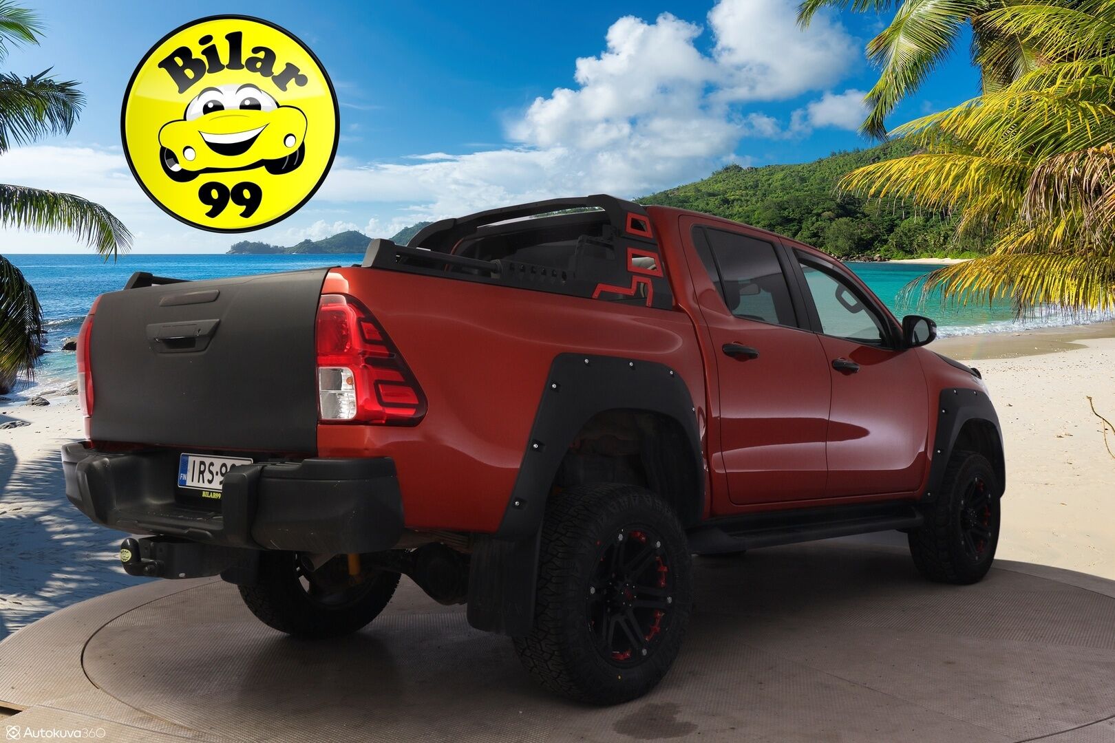 TOYOTA HILUX 2019 Double Cab 4WD 2,4D Ultimate - 3,99 % KORKOTARJOUS TÄHÄN AUTOON - Super hieno! / Nahkapenkit / P-kamera / Kaistavahti / Vakkari / LED-valot / Koukku / Aut. Ilmastointi