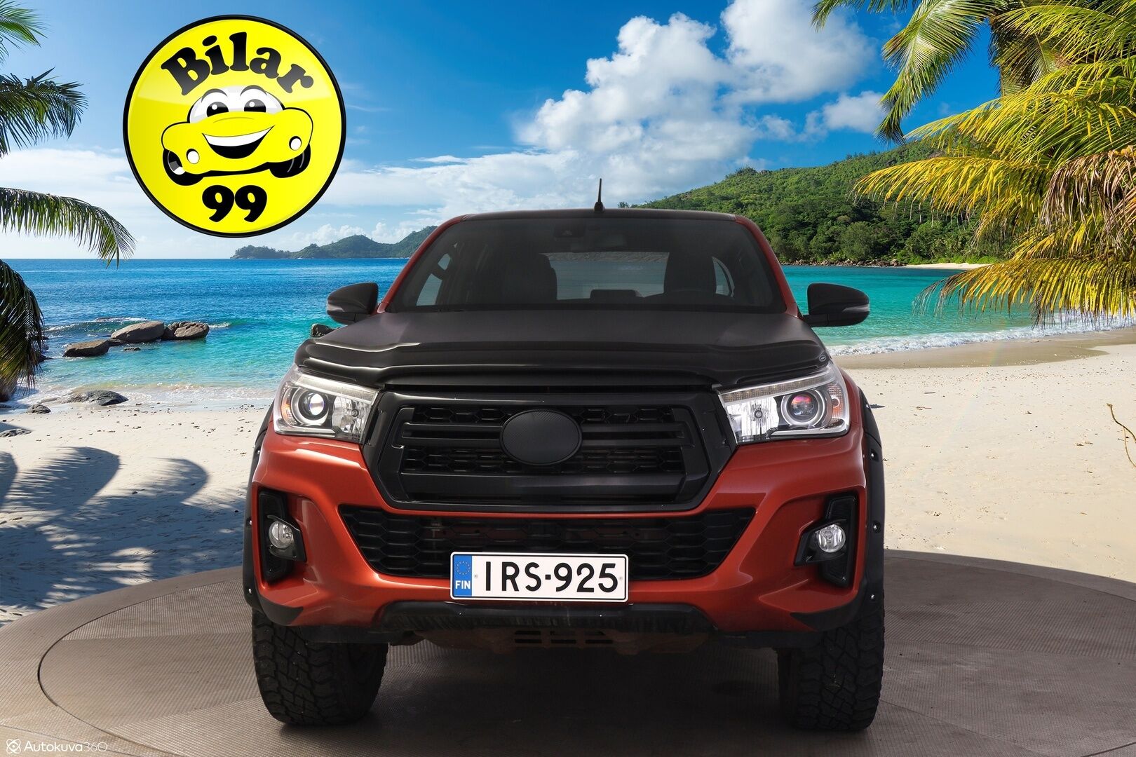 TOYOTA HILUX 2019 Double Cab 4WD 2,4D Ultimate - 3,99 % KORKOTARJOUS TÄHÄN AUTOON - Super hieno! / Nahkapenkit / P-kamera / Kaistavahti / Vakkari / LED-valot / Koukku / Aut. Ilmastointi