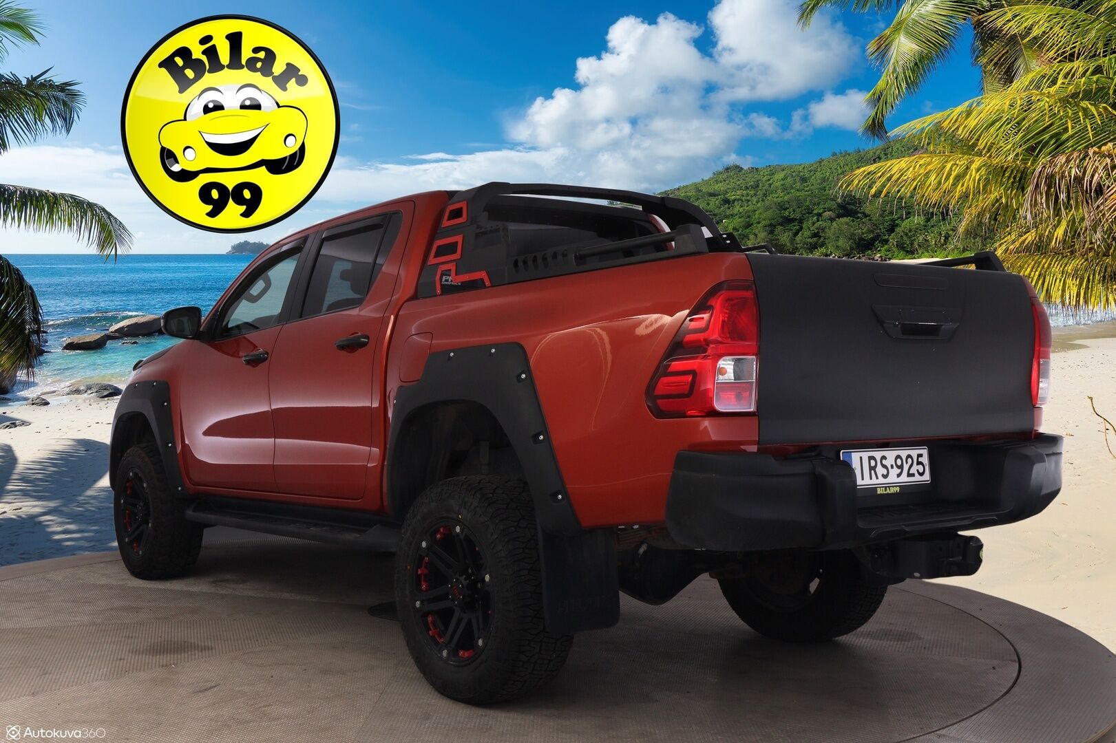 TOYOTA HILUX 2019 Double Cab 4WD 2,4D Ultimate - 3,99 % KORKOTARJOUS TÄHÄN AUTOON - Super hieno! / Nahkapenkit / P-kamera / Kaistavahti / Vakkari / LED-valot / Koukku / Aut. Ilmastointi