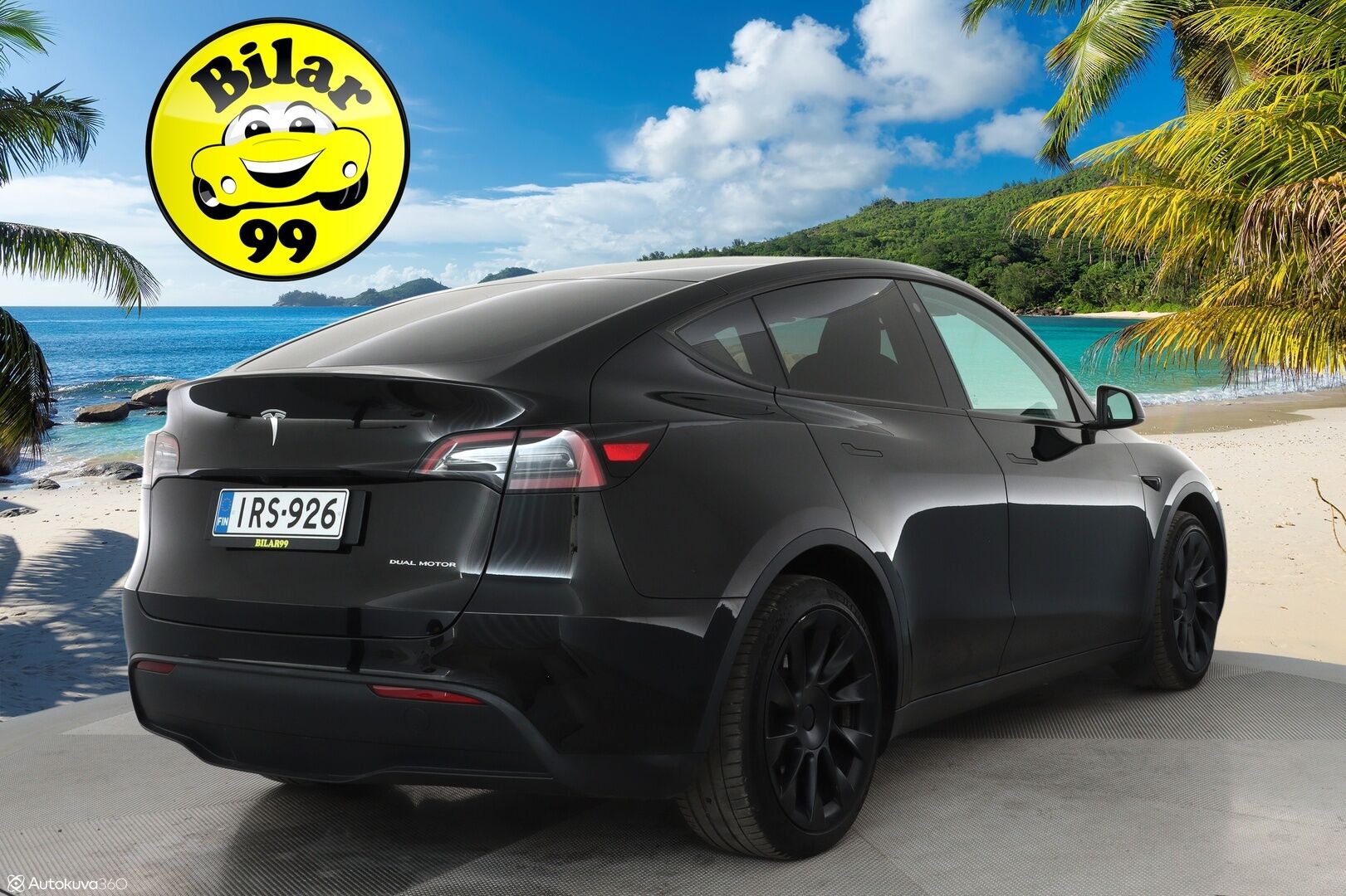 TESLA MODEL Y 2023 Long Range Dual Motor AWD ** Koukku / Lämpöpumppu / Lasikatto / Adapt.Vakkari / Matrix-LED / Muistipenkki / Kamera** - 3,99 % KORKOTARJOUS TÄHÄN AUTOON - Navi / Kaistavahti / Premium Audio / KeylessGO / Akku Testattu!