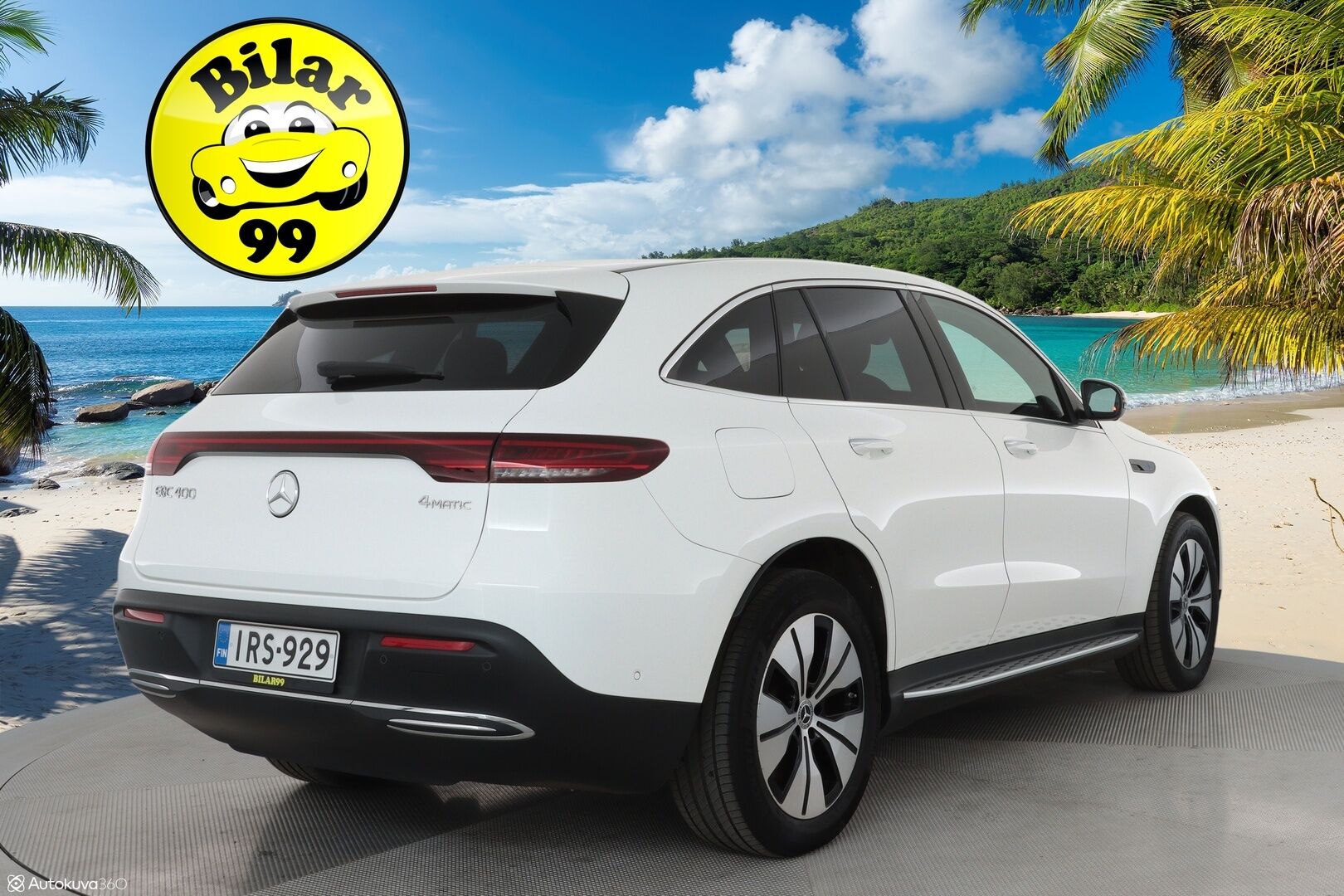 MERCEDES-BENZ EQC 2022 400 4Matic - 3,99 % KORKOTARJOUS TÄHÄN AUTOON - Distronic+ / Kattoluukku / 360-Kamera / Multibeam LED / Muistipenkit / Comand Navi / Widescreen / Akku kuntotarkastettu!