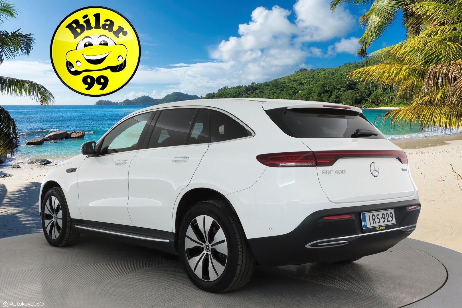 MERCEDES-BENZ EQC 2022 400 4Matic - 3,99 % KORKOTARJOUS TÄHÄN AUTOON - Distronic+ / Kattoluukku / 360-Kamera / Multibeam LED / Muistipenkit / Comand Navi / Widescreen / Akku kuntotarkastettu!