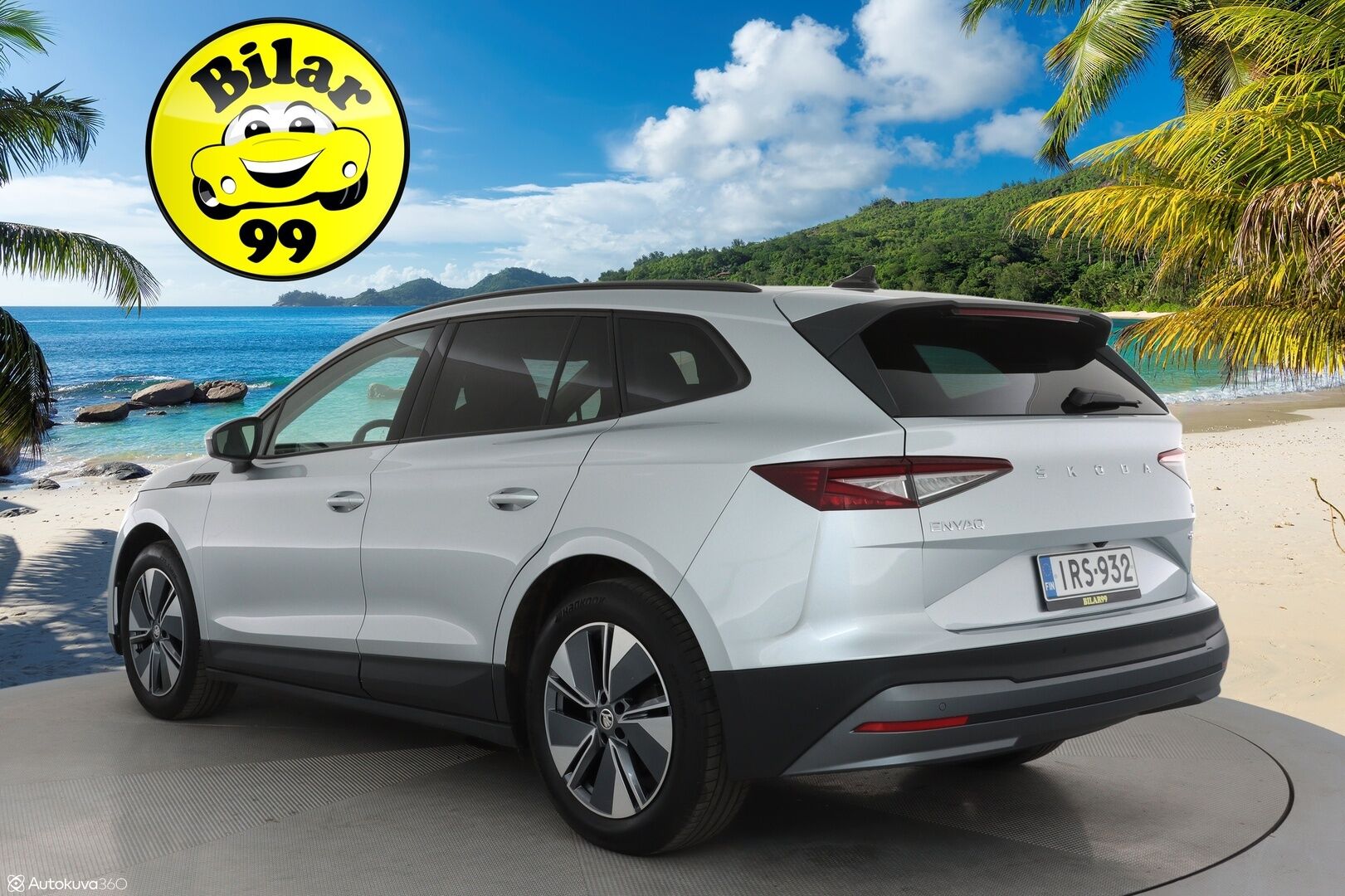 SKODA ENYAQ 2022 60iV **Lämpöpumppu / Koukku / 360° Kamera / Matrix-LED / Adapt.Vakkari / Muistipenkki / Navi / Kaistavahti / KeylessGO** - 3,99 % KORKOTARJOUS TÄHÄN AUTOON - Digimittaristo / 1x Vanteet / 2x renkaat