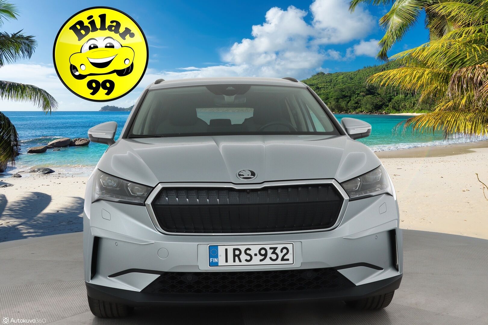 SKODA ENYAQ 2022 60iV **Lämpöpumppu / Koukku / 360° Kamera / Matrix-LED / Adapt.Vakkari / Muistipenkki / Navi / Kaistavahti / KeylessGO** - 3,99 % KORKOTARJOUS TÄHÄN AUTOON - Digimittaristo / 1x Vanteet / 2x renkaat