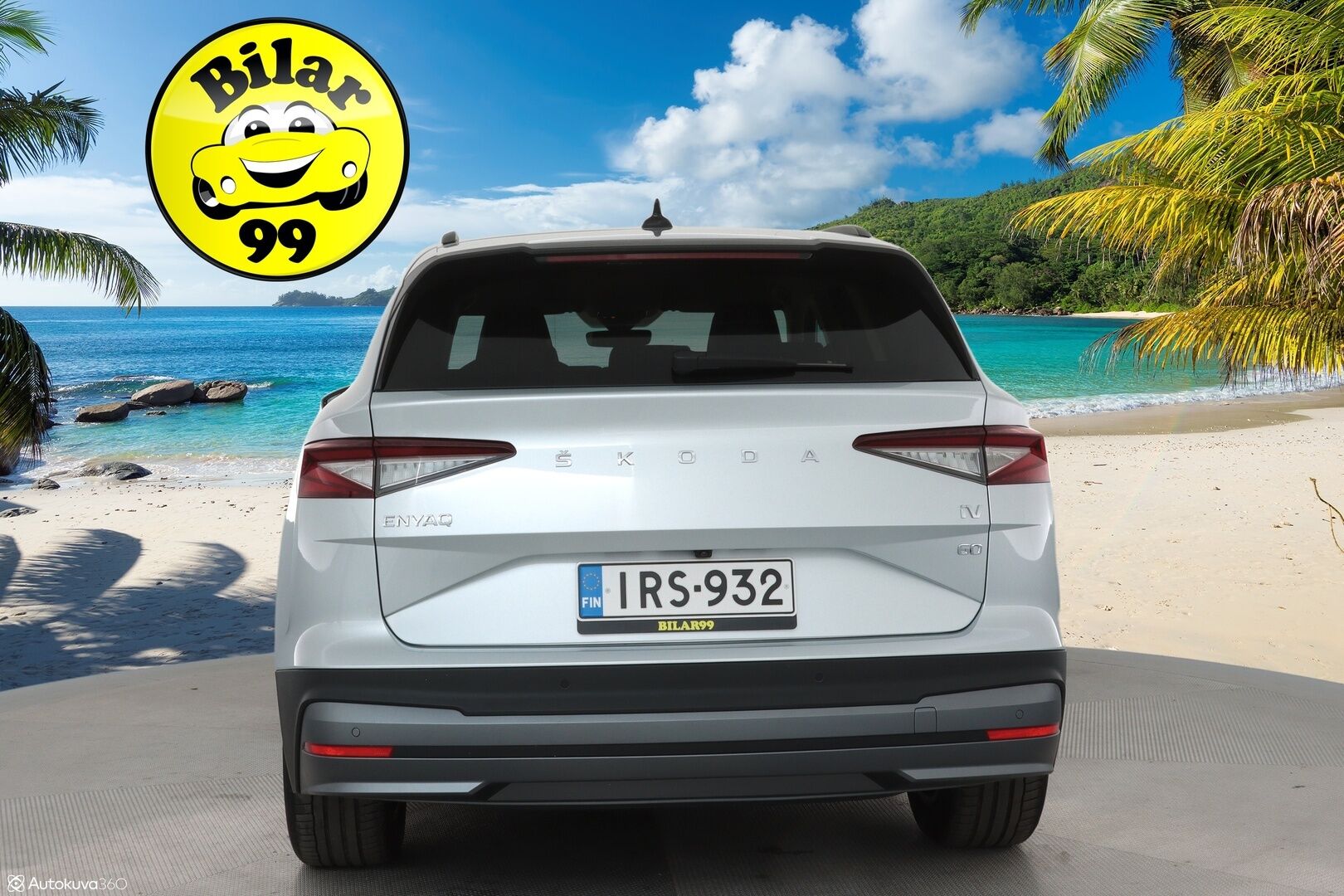 SKODA ENYAQ 2022 60iV **Lämpöpumppu / Koukku / 360° Kamera / Matrix-LED / Adapt.Vakkari / Muistipenkki / Navi / Kaistavahti / KeylessGO** - 3,99 % KORKOTARJOUS TÄHÄN AUTOON - Digimittaristo / 1x Vanteet / 2x renkaat