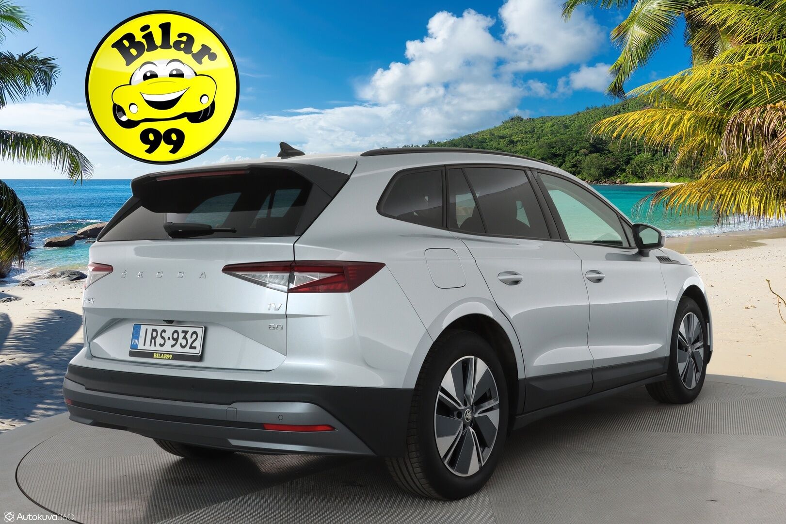 SKODA ENYAQ 2022 60iV **Lämpöpumppu / Koukku / 360° Kamera / Matrix-LED / Adapt.Vakkari / Muistipenkki / Navi / Kaistavahti / KeylessGO** - 3,99 % KORKOTARJOUS TÄHÄN AUTOON - Digimittaristo / 1x Vanteet / 2x renkaat