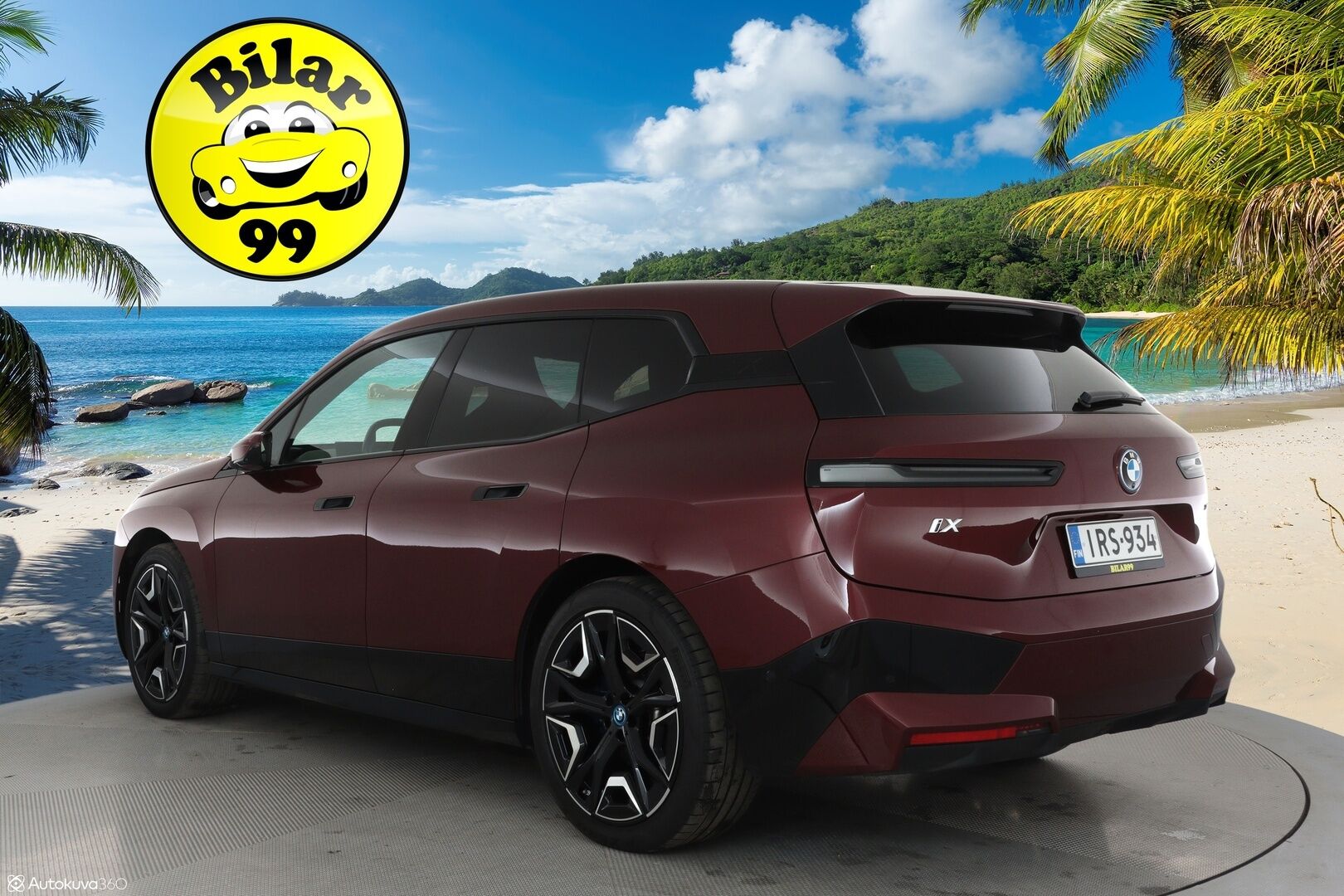 BMW IX 2022 xDrive50 Fully Charged * Bowers&Wilkins / SkyLounge / ACC / Ilmastoidut&Hierovat muistipenkit / Softclose / Vetokoukku * - 2,99 % KORKOTARJOUS TÄHÄN AUTOON - SoH 91,1% / Merkkihuollettu / Huippuvarusteet / Upea väri!