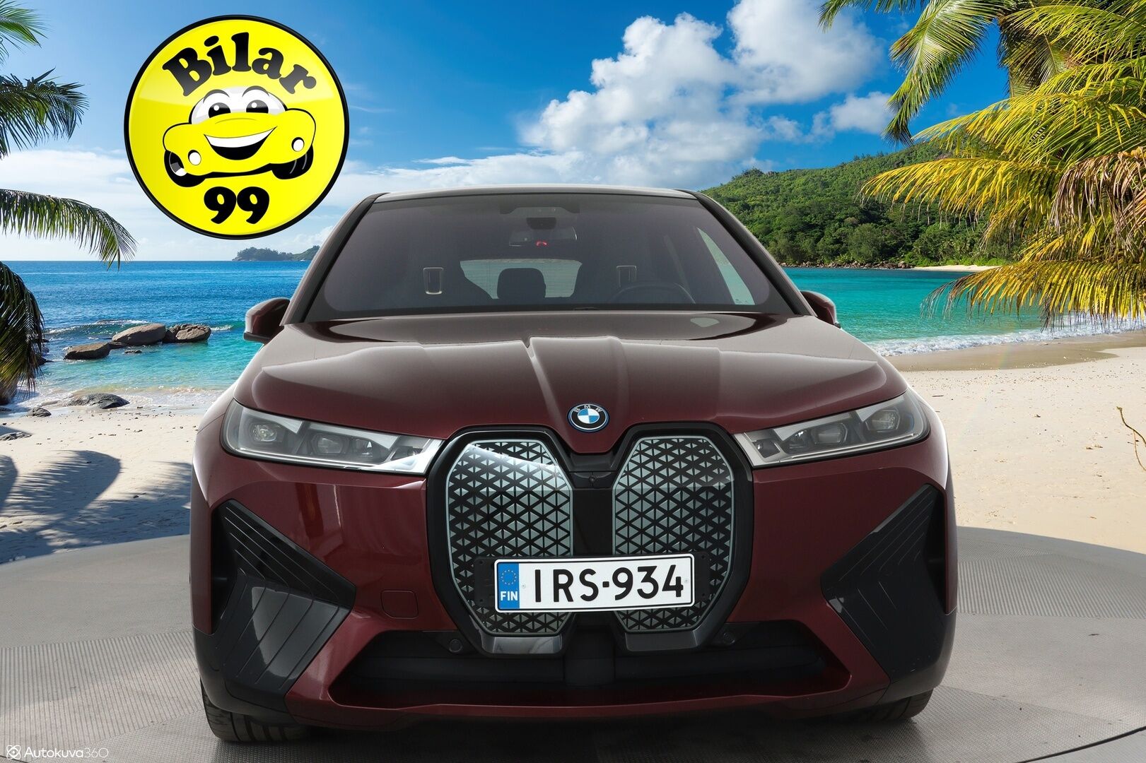 BMW IX 2022 xDrive50 Fully Charged * Bowers&Wilkins / SkyLounge / ACC / Ilmastoidut&Hierovat muistipenkit / Softclose / Vetokoukku * - 2,99 % KORKOTARJOUS TÄHÄN AUTOON - SoH 91,1% / Merkkihuollettu / Huippuvarusteet / Upea väri!