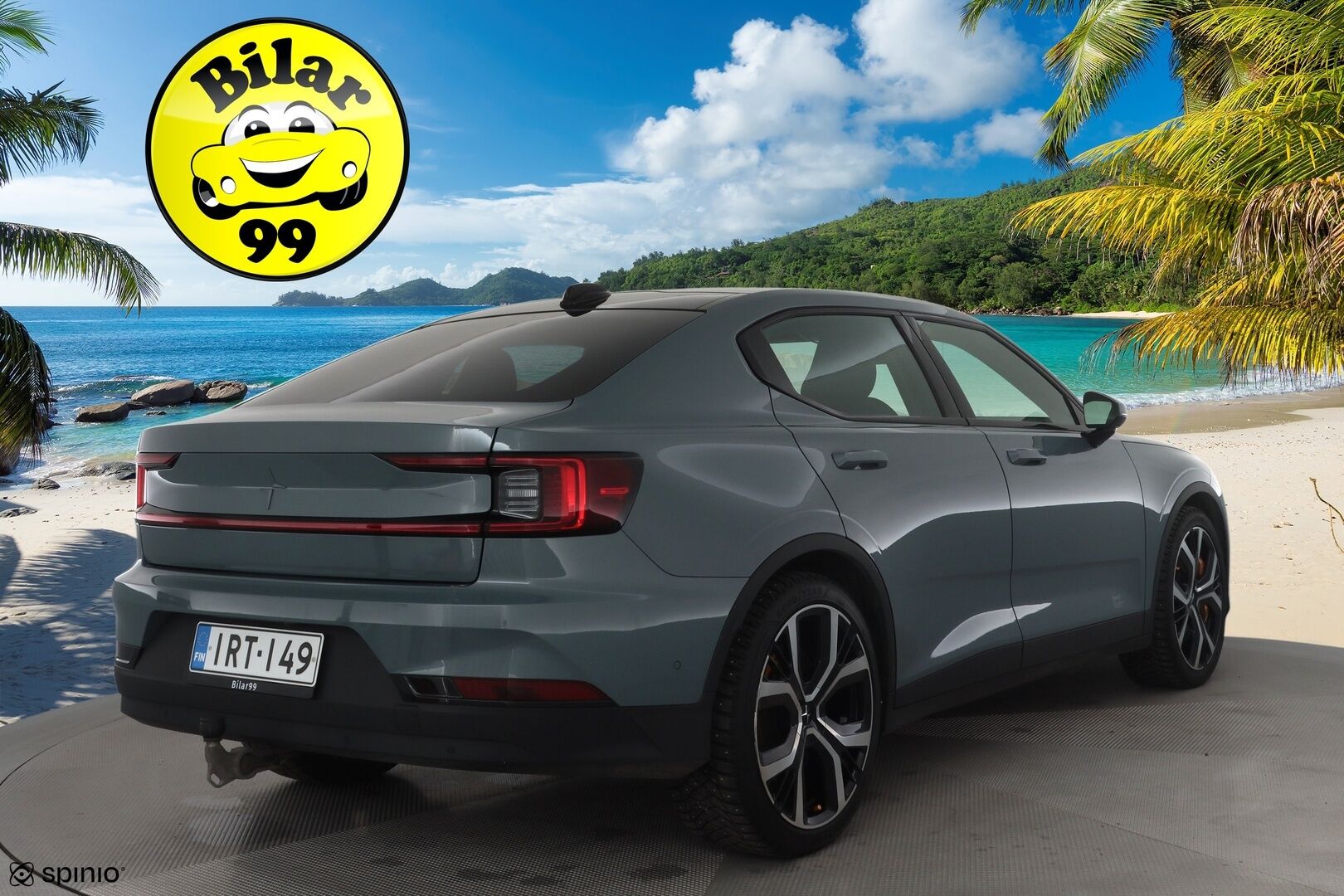 Polestar 2 2021 Long Range Dual Motor Performance, 300kW, 78kWh * Pilot&Plus / H&K / Koukku / ILP / ACC / Pixel-LED / 360° / Sportpenkki Muistilla * - Akku kuntotarkastettu SoH 94% / 2x Latauskaapelit / Kahdet renkaat