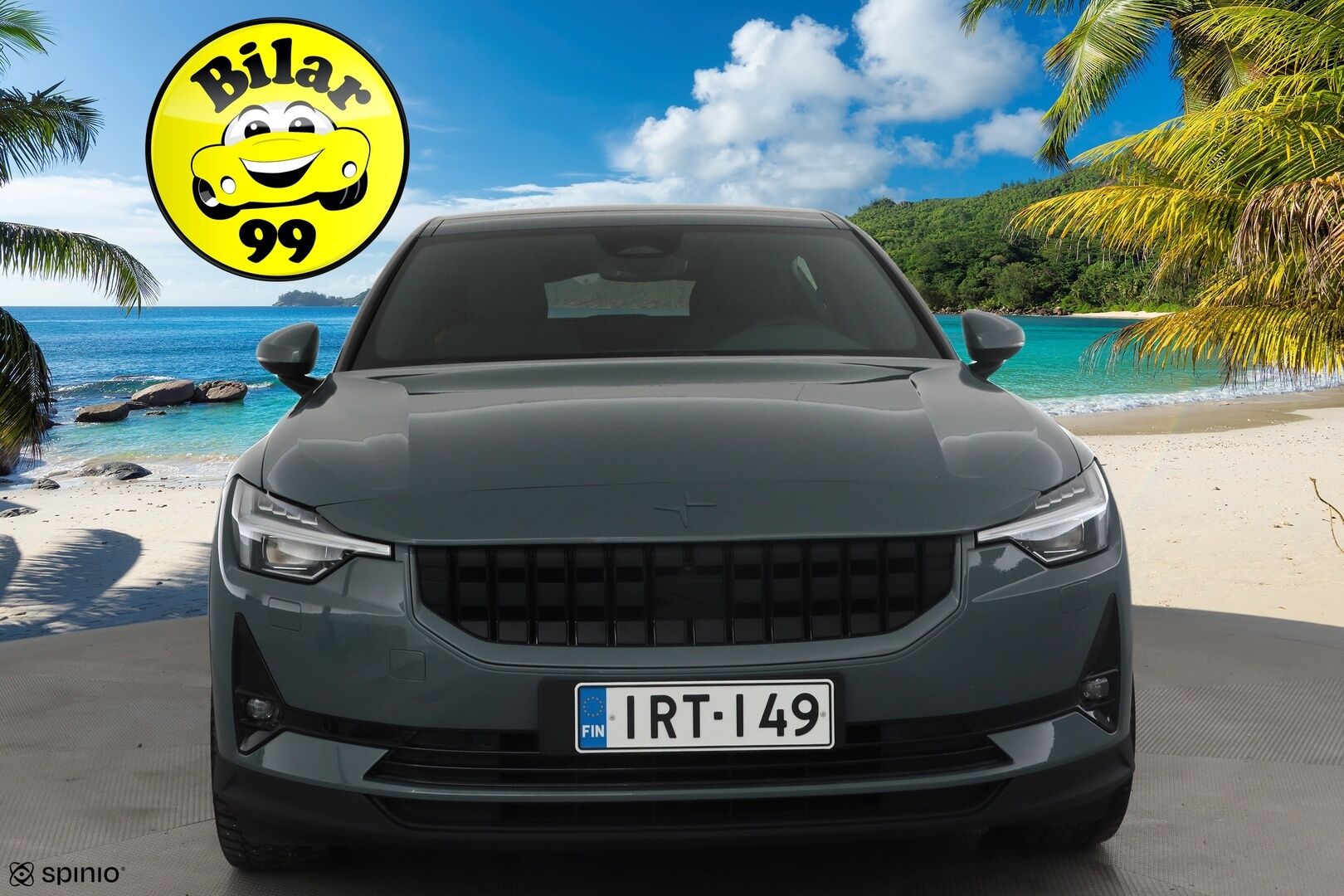 Polestar 2 2021 Long Range Dual Motor Performance, 300kW, 78kWh * Pilot&Plus / H&K / Koukku / ILP / ACC / Pixel-LED / 360° / Sportpenkki Muistilla * - Akku kuntotarkastettu SoH 94% / 2x Latauskaapelit / Kahdet renkaat