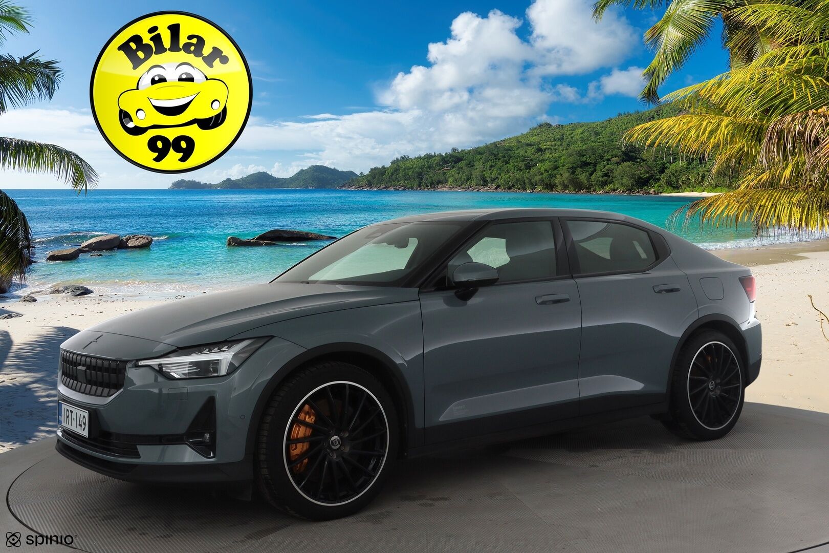 Polestar 2 2021 Long Range Dual Motor Performance, 300kW, 78kWh * Pilot&Plus / H&K / Koukku / ILP / ACC / Pixel-LED / 360° / Sportpenkki Muistilla * - Akku kuntotarkastettu SoH 94% / 2x Latauskaapelit / Kahdet renkaat