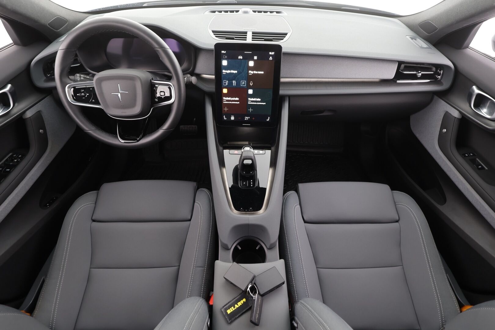 Polestar 2 2021 Long Range Dual Motor Performance, 300kW, 78kWh * Pilot&Plus / H&K / Koukku / ILP / ACC / Pixel-LED / 360° / Sportpenkki Muistilla * - Akku kuntotarkastettu SoH 94% / 2x Latauskaapelit / Kahdet renkaat