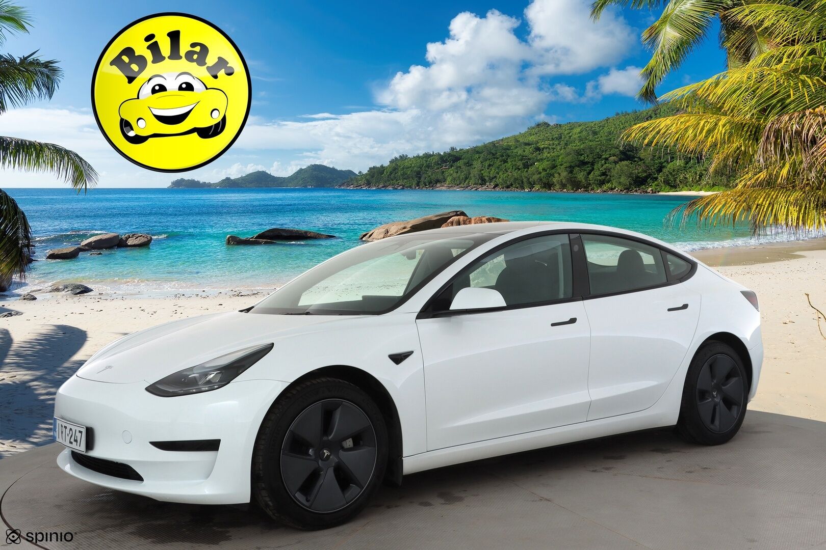 Tesla Model 3 2023 Standard Range Plus RWD - | ILP | Koukku | Lasikatto | ACC | Matrix-LED | P.Kamera | Muistipenkki | Premium Audio | Navi | Kaistavahti | Keyless |