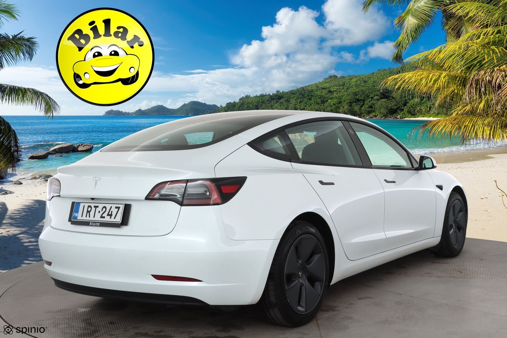 Tesla Model 3 2023 Standard Range Plus RWD - | ILP | Koukku | Lasikatto | ACC | Matrix-LED | P.Kamera | Muistipenkki | Premium Audio | Navi | Kaistavahti | Keyless |