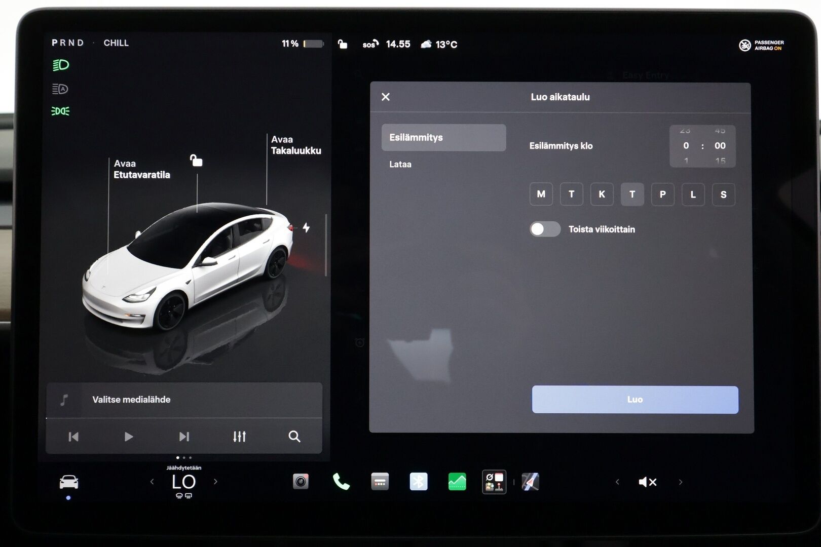 Tesla Model 3 2023 Standard Range Plus RWD - | ILP | Koukku | Lasikatto | ACC | Matrix-LED | P.Kamera | Muistipenkki | Premium Audio | Navi | Kaistavahti | Keyless |