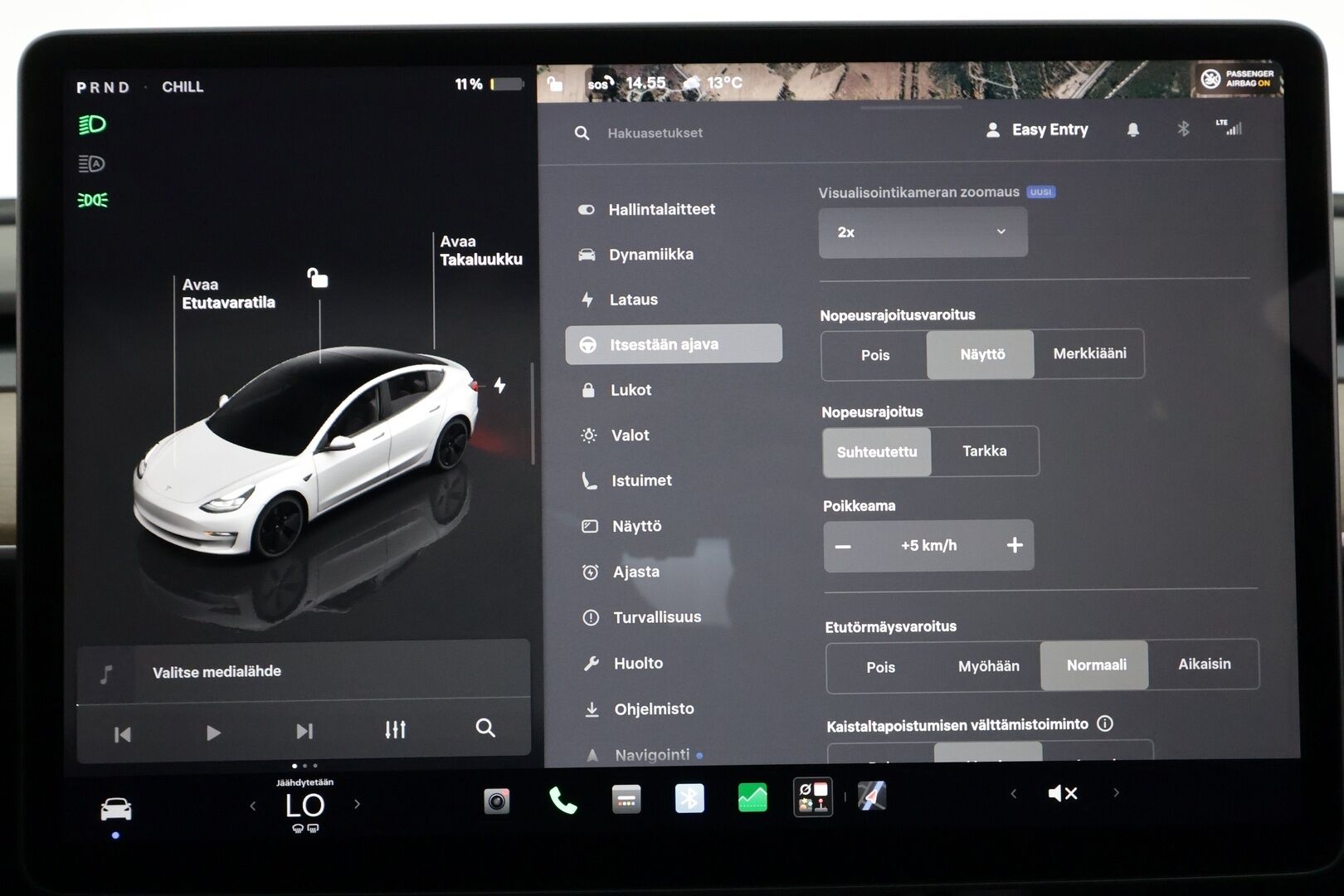 Tesla Model 3 2023 Standard Range Plus RWD - | ILP | Koukku | Lasikatto | ACC | Matrix-LED | P.Kamera | Muistipenkki | Premium Audio | Navi | Kaistavahti | Keyless |
