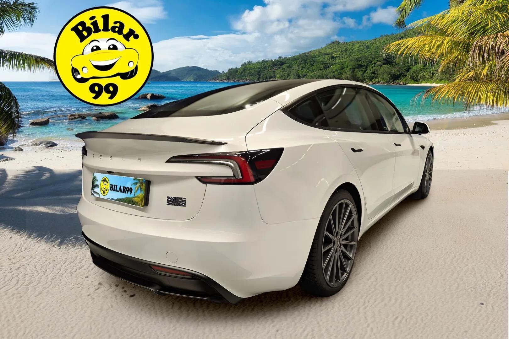 Tesla Model 3 2024 Highland Performance / 1.Om Suomi-auto ACC / ILP / 2xrenkaat vanteineen - HULLU BLACKWEEK KORKOTARJOUS 2,49%