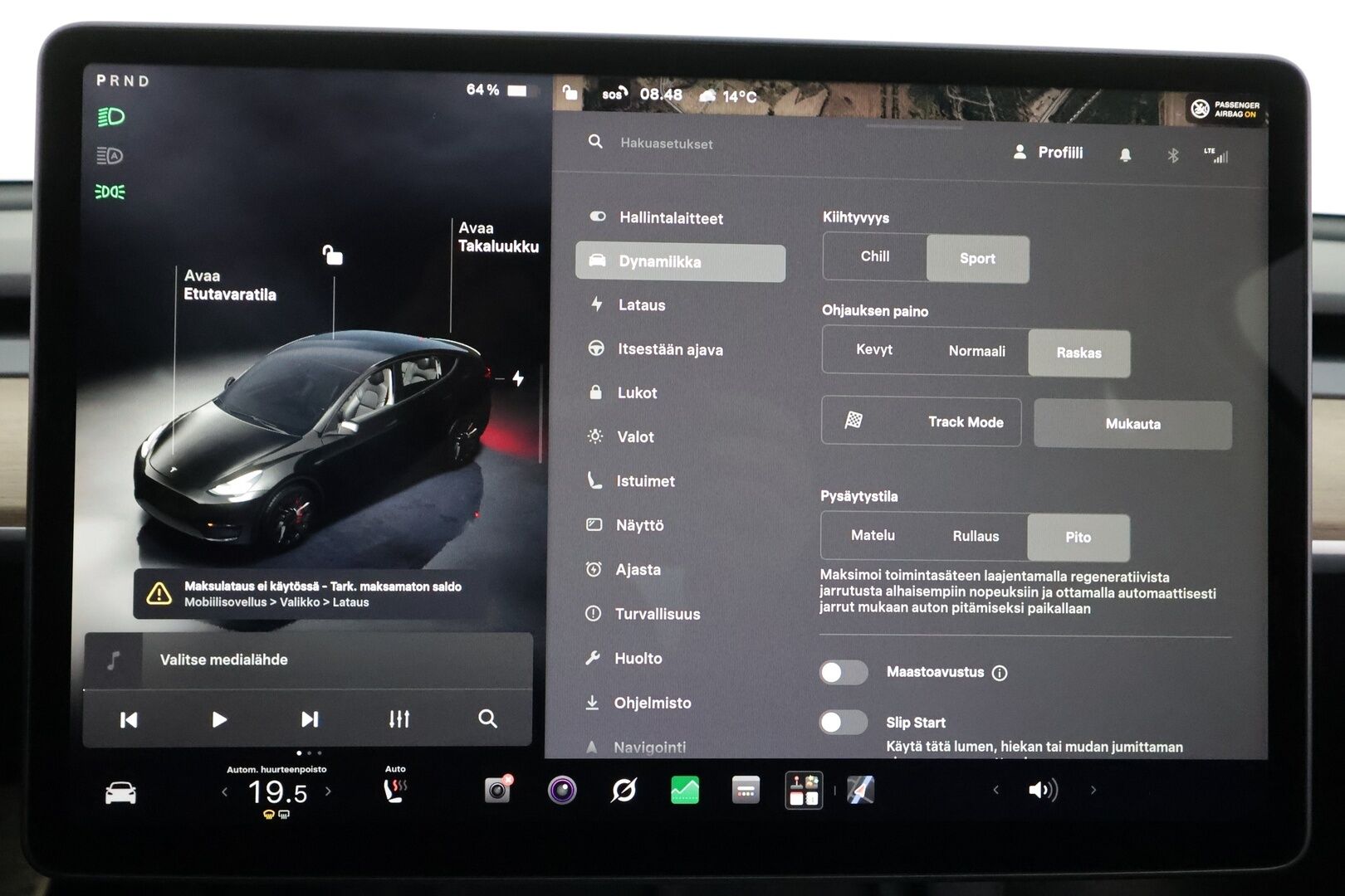 Tesla Model Y 2022 Performance - | ILP | Koukku | Lasikatto | ACC | Matrix-LED | P.kamera | Muistipenkki | Premium Audio | Navi | Kaistavahti | Keyless | 2x Latauskaapelit | - KORKO VAIN 3,99 %