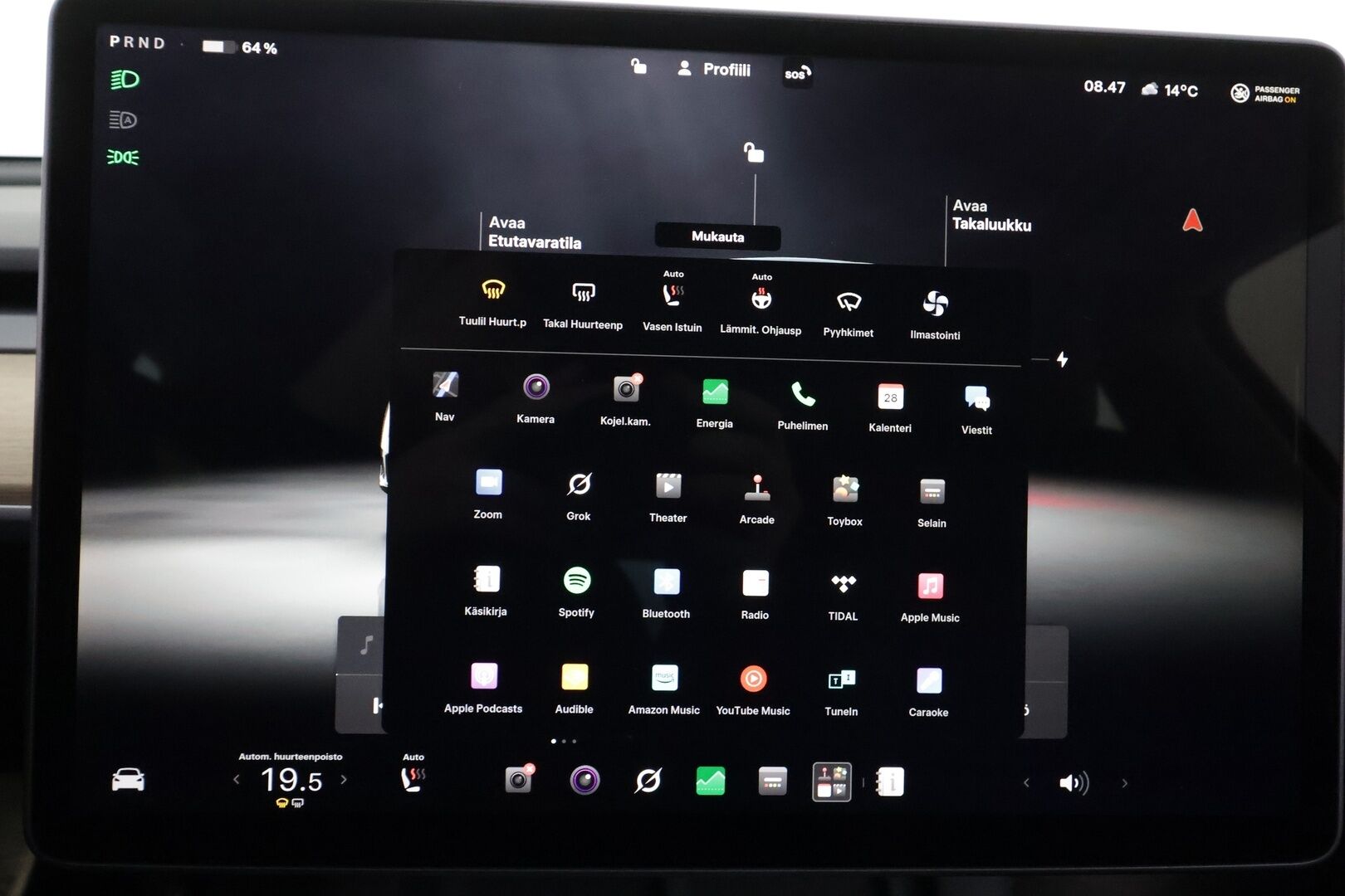 Tesla Model Y 2022 Performance - | ILP | Koukku | Lasikatto | ACC | Matrix-LED | P.kamera | Muistipenkki | Premium Audio | Navi | Kaistavahti | Keyless | 2x Latauskaapelit | - KORKO VAIN 3,99 %