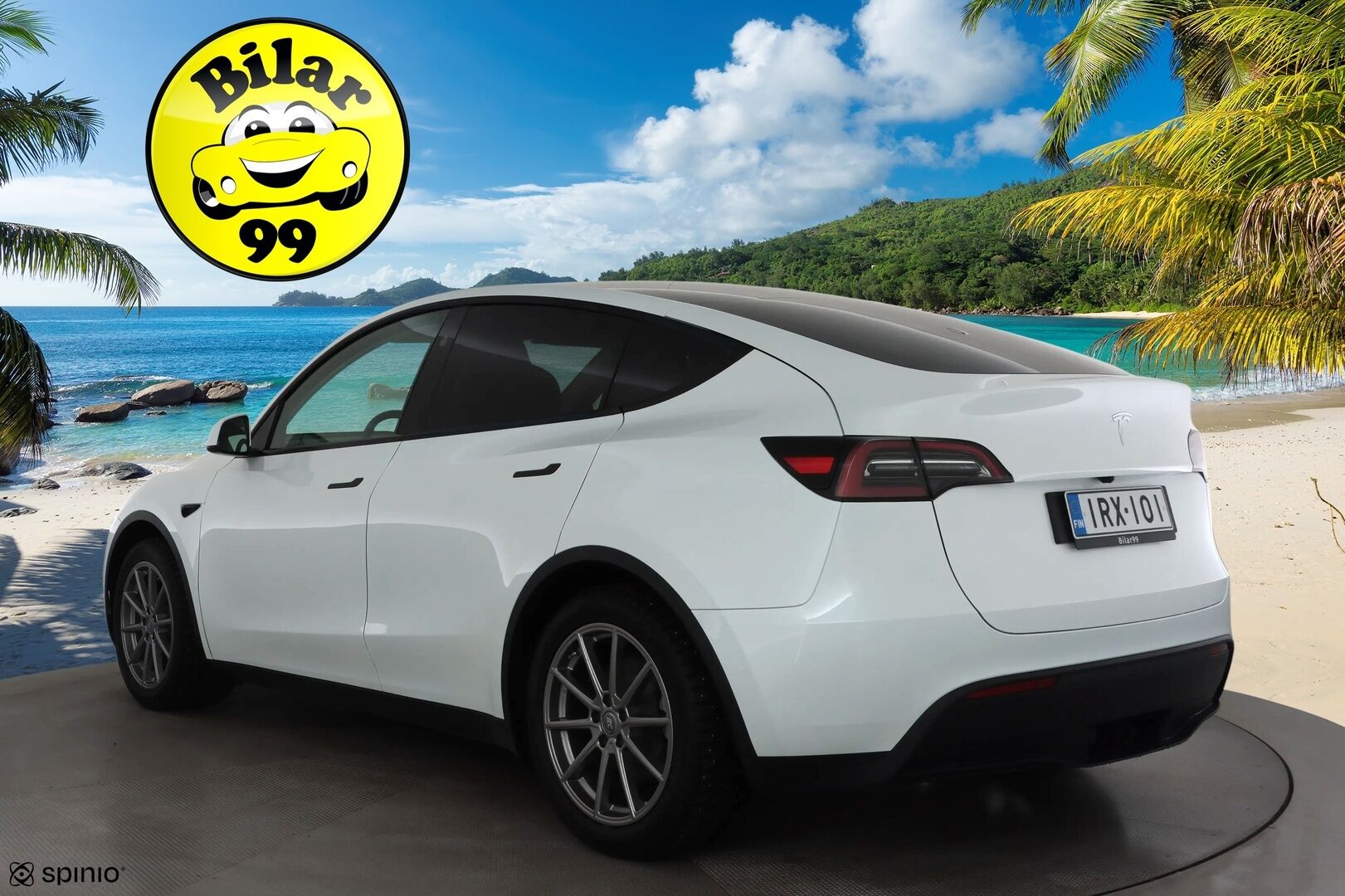 Tesla Model Y 2024 RWD * Koukku / ILP / Premium Audio / Lasikatto / Matrix LED / Nahat / Ratinlämmitin * - 1.Om Suomi-auto / Kahdet renkaat aluvanteilla / Alvillinen