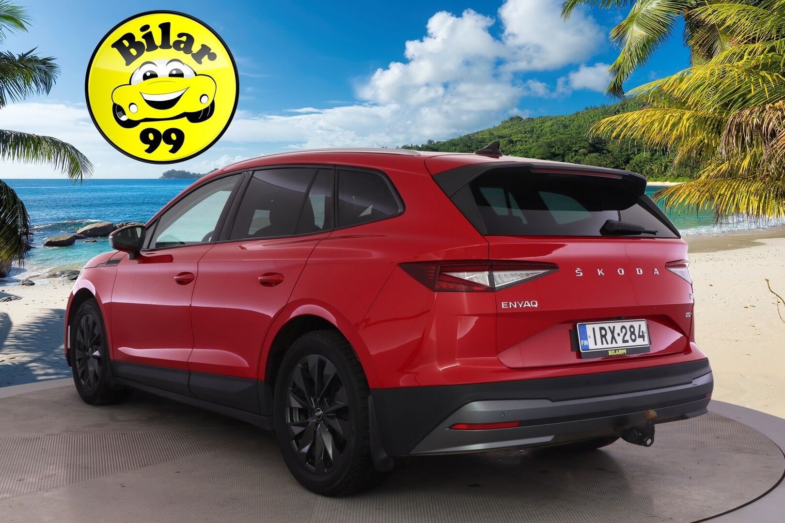 Skoda Enyaq 2022 80x 4x4 iV *Lämpöpumppu / Adapt.vakkari / Keyless / Navi / Muistipenkki / BLIS / Lane assist / Vetokoukku* - 2x vanteet / Ratinlämmitin / Neliveto