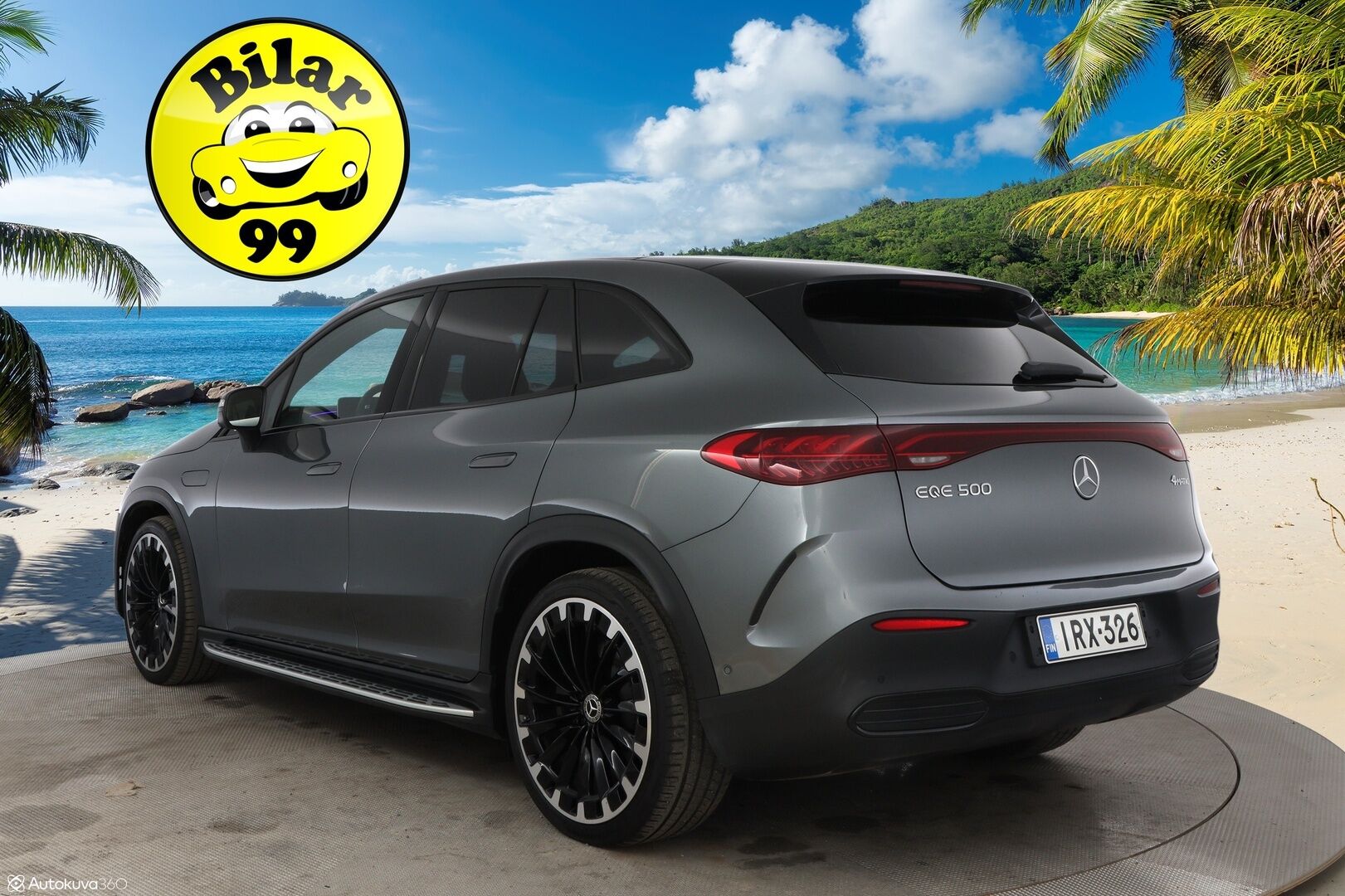 Mercedes-Benz EQE SUV 2023 500 SUV 4MATIC AMG - 2,99 % KORKOTARJOUS TÄHÄN AUTOON - Distronic+ / Digital Light / Vetokoukku / 3D Burmester Surround / Panoraama / Nahka-Alcantara Muistipenkit / Ilma-Alusta / Supervarusteltu!