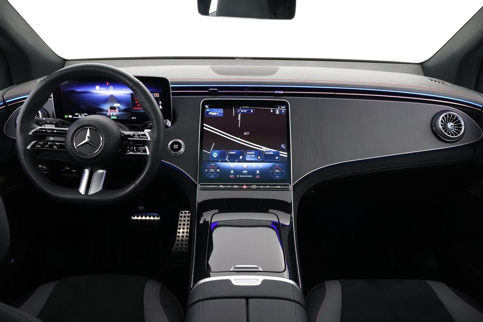 Mercedes-Benz EQE SUV 2023 500 SUV 4MATIC AMG - 2,99 % KORKOTARJOUS TÄHÄN AUTOON - Distronic+ / Digital Light / Vetokoukku / 3D Burmester Surround / Panoraama / Nahka-Alcantara Muistipenkit / Ilma-Alusta / Supervarusteltu!