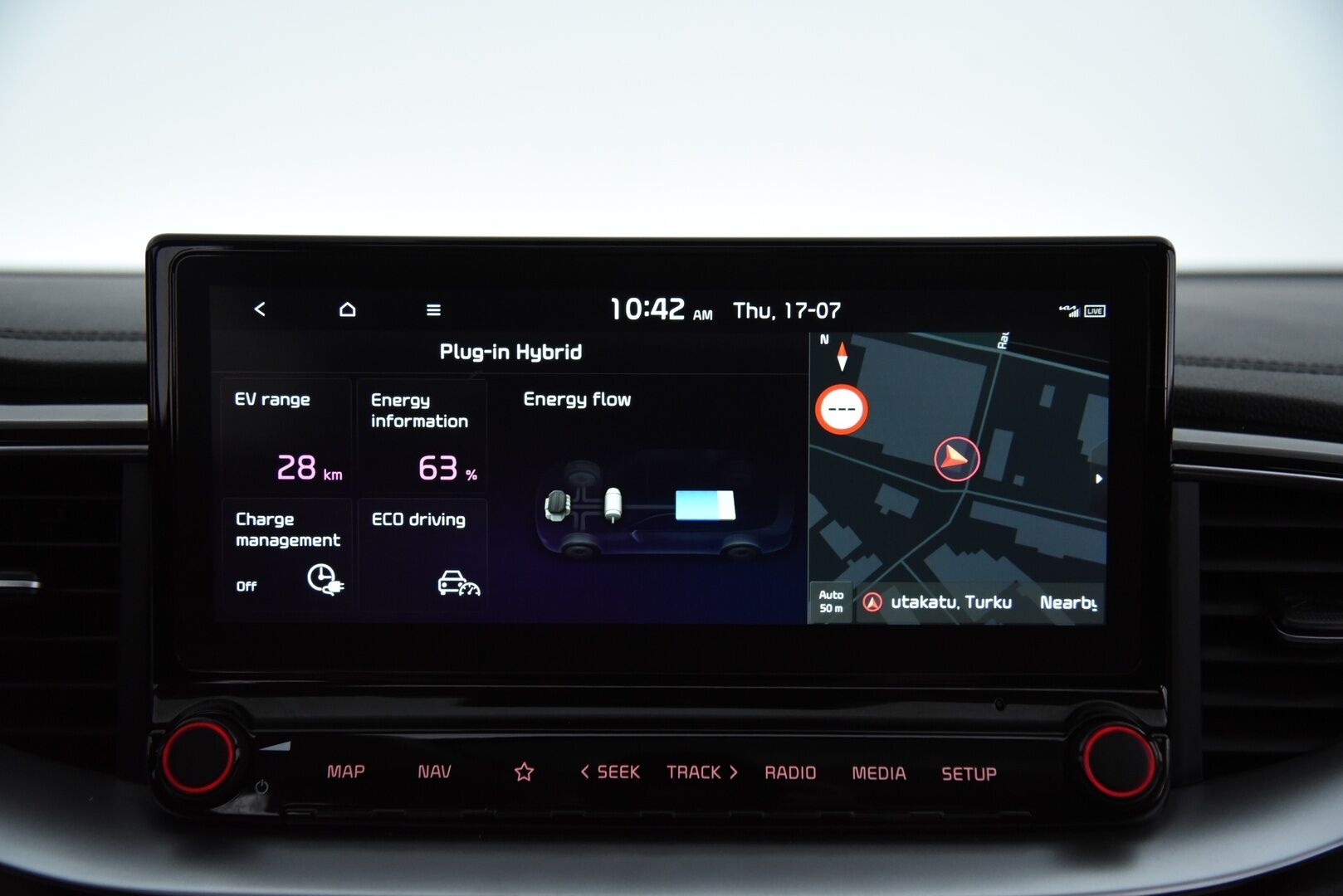 Kia Ceed 2020 Panorama / ilmastoidut nahat / Koukku / Blis / Adapt. vak / P-kamera - Merkkiliikkeen huoltohistoria / Muistipenkki /  Lohko + sisätilalämmitin / Navi / Huippuvarusteltu!