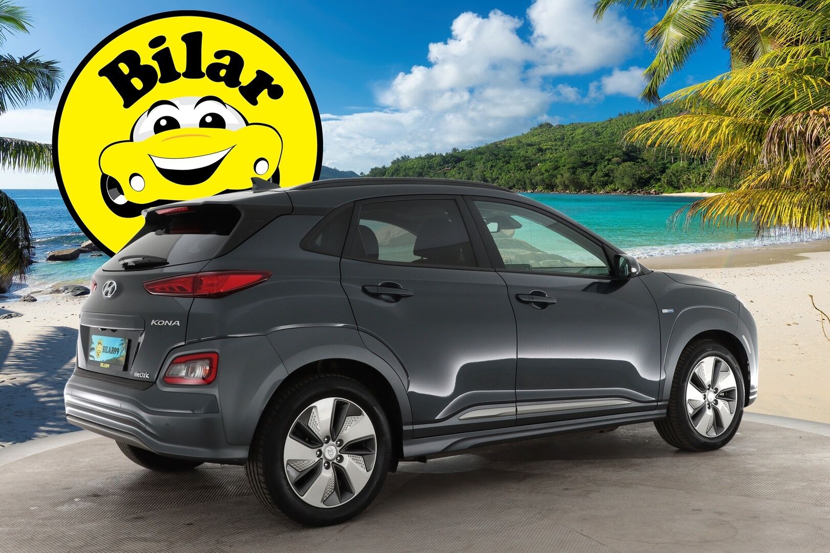 HYUNDAI KONA 2019 Premium Electric 64 kWh / Lämpöpumppu / Ilmastoidut nahkapenkit / Adapt. vakkari / HUD / Kaistavahti / P.Kamera* - *Taloudellinen sähköauto / Kattavasti varusteltu / Siisti maalipinta!*