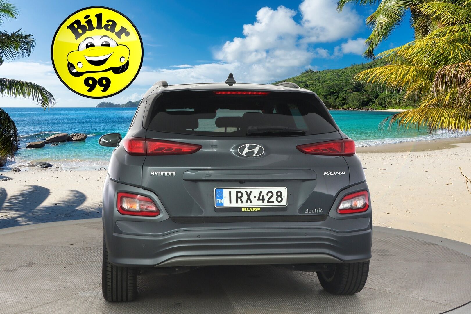 HYUNDAI KONA 2019 Premium Electric 64 kWh / Lämpöpumppu / Ilmastoidut nahkapenkit / Adapt. vakkari / HUD / Kaistavahti / P.Kamera* - *Taloudellinen sähköauto / Kattavasti varusteltu / Siisti maalipinta!*