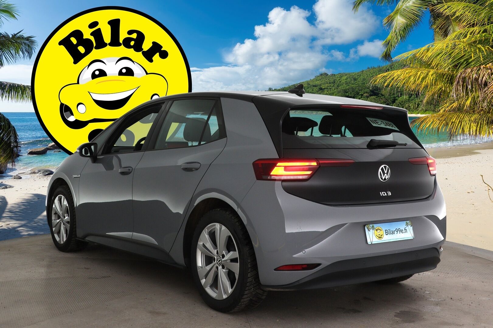 VOLKSWAGEN ID.3 2021 Pro Performance Life 150 kW, akku 58 kWh *Adapt.Vakkari / Lämpöpumppu / Kaistavahti / Navi / Apple&Android / Ambient-Valot* - * Vähän ajettu / Särmä historia *